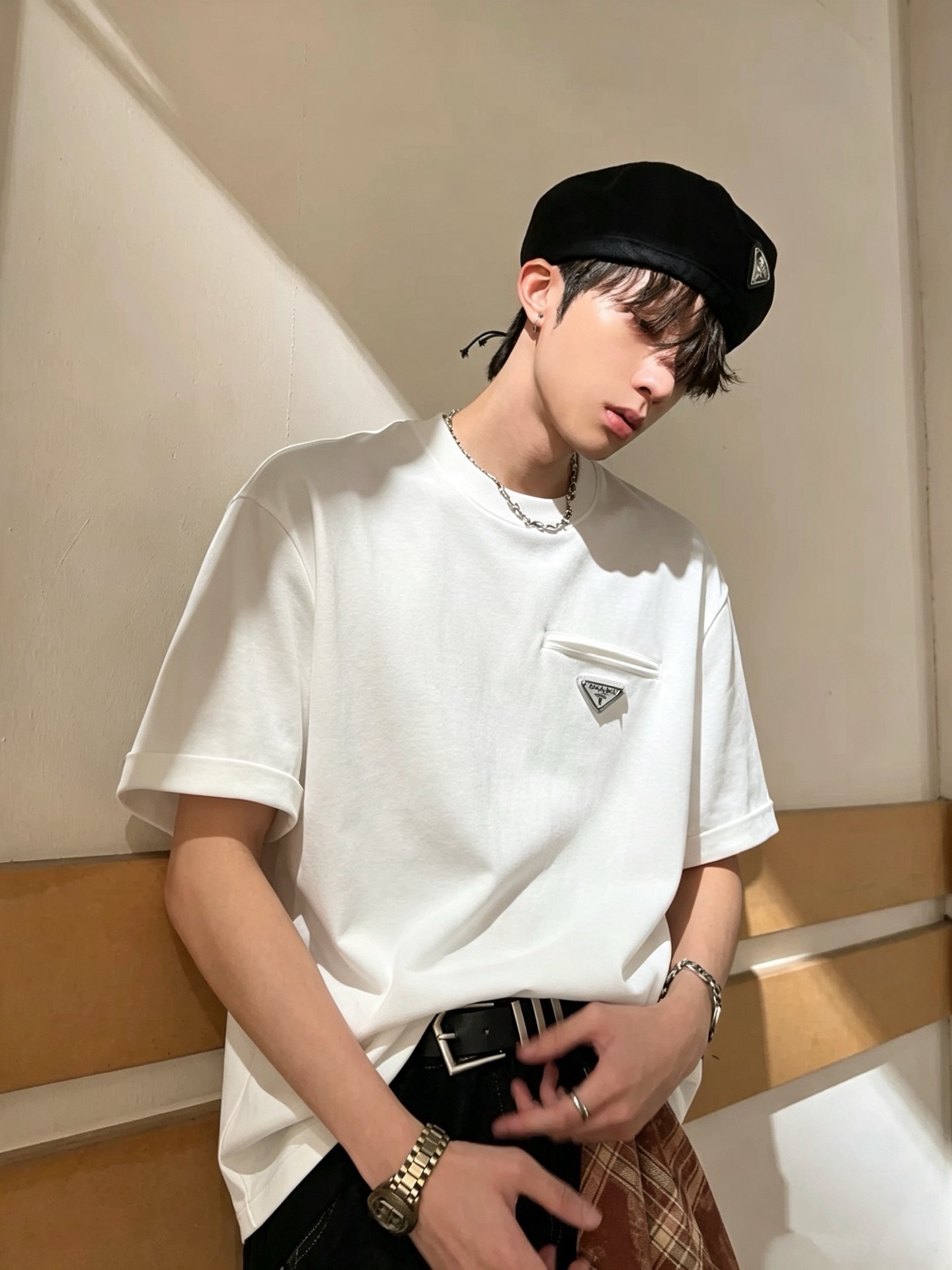 PRAD*A普*达2026秋冬新款男女同款👫短袖打底衫,最新款全网独家首上!!~既经典有时尚百搭,谁不爱啊,将经典再次展 PRAD*A普*达2026秋冬新款男女同款👫短袖打底衫,最新款全网独家首上!!~既经典有时尚百搭,谁不爱啊,将经典再次展