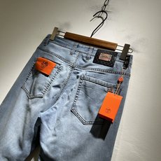 HERM*S 爱*仕 2026秋冬男士高端丹宁水洗小直筒牛仔裤 海外贸易公司渠道订单 !男士修身直筒牛仔裤!上海恒隆 HERM*S 爱*仕 2026秋冬男士高端丹宁水洗小直筒牛仔裤 海外贸易公司渠道订单 !男士修身直筒牛仔裤!上海恒隆