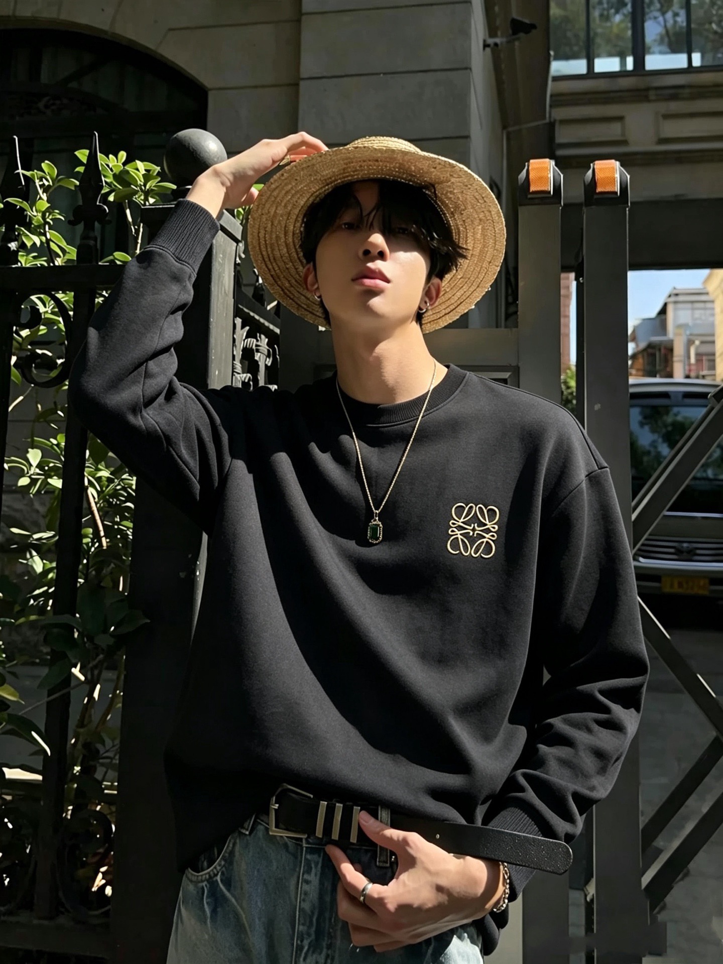 LOE*WE罗*威 2026秋冬男女同款👫长袖卫衣,意大利原厂订单渠道,极具个性高级潮风,标志logo刺绣设计!情侣款定 LOE*WE罗*威 2026秋冬男女同款👫长袖卫衣,意大利原厂订单渠道,极具个性高级潮风,标志logo刺绣设计!情侣款定