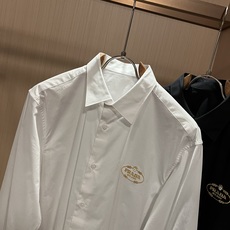 PRAD*A普*达2026秋季新款休闲男士衬衣,最新时尚休闲logo刺绣修饰!贸易公司渠道稀出,同步官网发售,最为期待的 PRAD*A普*达2026秋季新款休闲男士衬衣,最新时尚休闲logo刺绣修饰!贸易公司渠道稀出,同步官网发售,最为期待的
