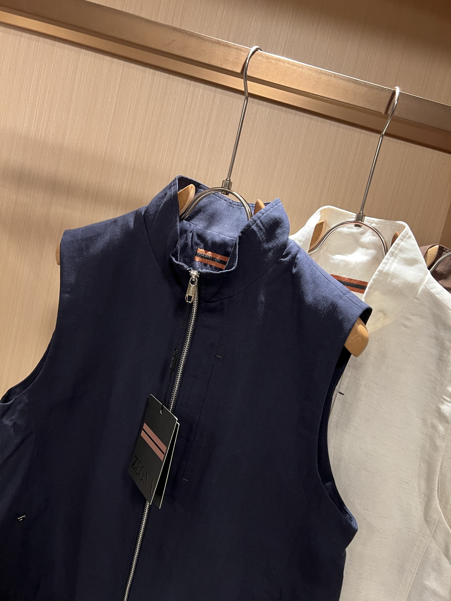 Ermenegildo Zeg*a杰*亚 2026秋冬新品男士马甲，官网同步！外贸公司订单！客供纯棉材质，是杰尼亚经典的