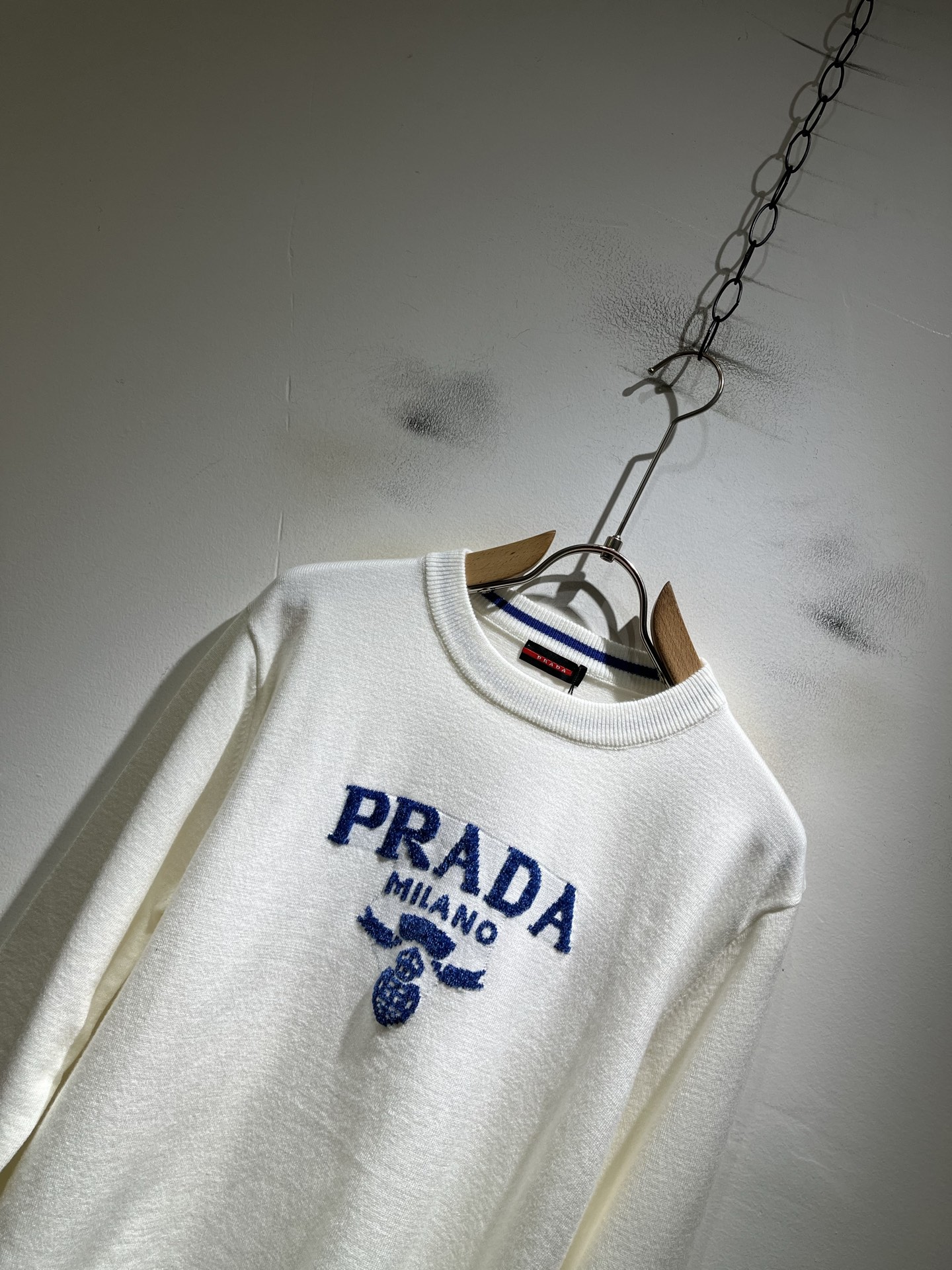 PRAD*A普*达2026秋冬新款男士针织羊毛衫，最新款全网独家首上！！~既经典有时尚百搭，谁不爱啊，将经典再次展现，非