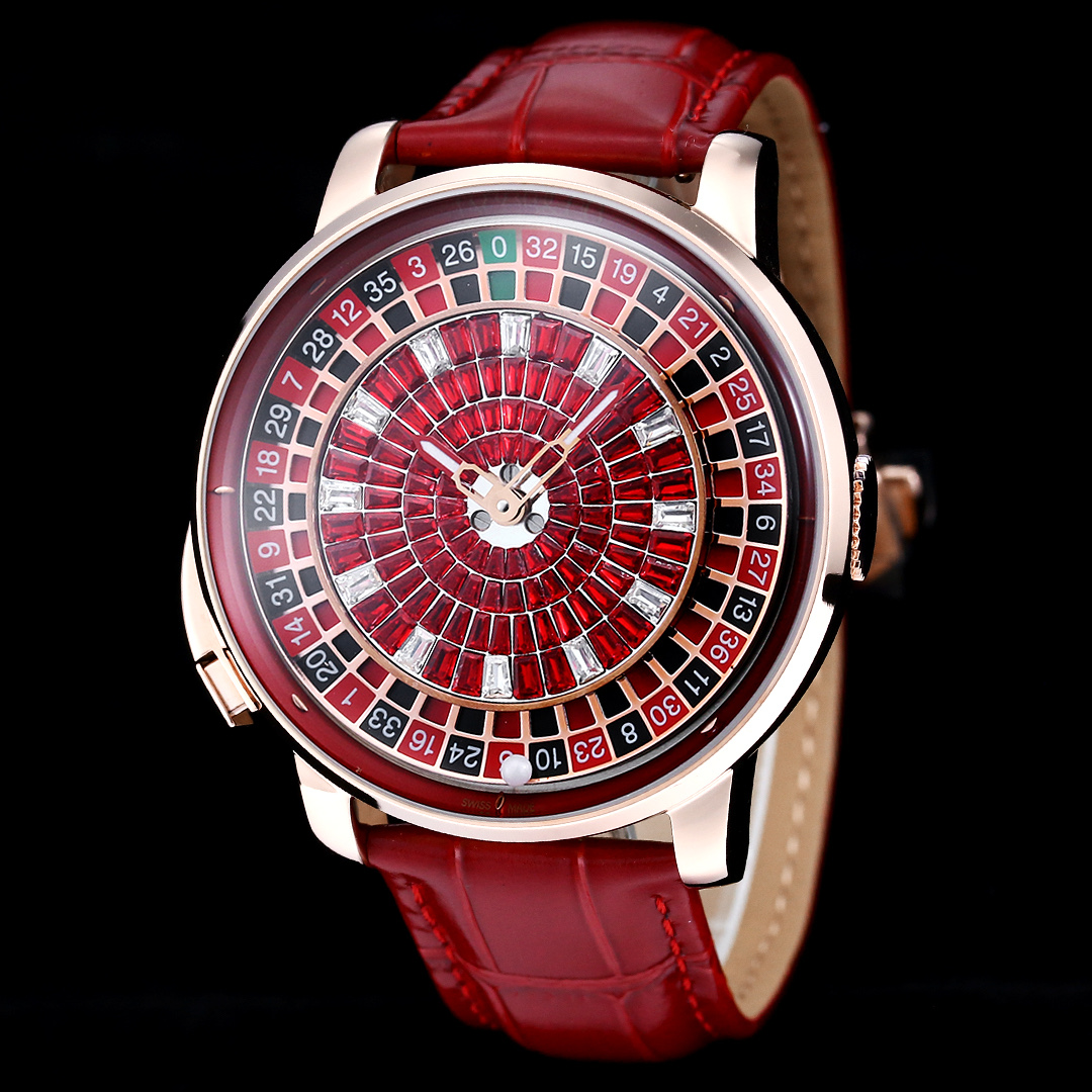 NO:858388,Produced in Taiwan Machinery Smooth Surface Drilled Taiwan Factory Jacob & Co. Jack Bao Czech Leopard JR4 Monopoly Casino Roulette Samba Dancer Neymar's Same Style Casino  The Tourbillon is a complex mechanical watch that combines the functions of a tourbillon and a roulette game. It not only has extremely high craftsmanship value, but also incorporates entertainment elements, making it a unique fashion accessory. The watch is equipped with a push rod to push the roulette head, equipped with 37 pockets, 1 green, 18 red and 18 black, and a white ceramic ball. Its mechanical structure relies on extremely high-quality ball bearings, and the roulette head rotates at high speed with minimal friction. Randomness reaches its best, making Casino Tourbillon  Reproduce the American roulette tabletop in Las Vegas. It is extremely creative and becomes a truly portable game. Automatic imported Swiss fully automatic machine with a diameter of 44mm and a thickness of 13mm. Charming Max is on the market!  Luxurious and exquisite recommended men's mechanical watches. The best luxury recommendations for gifts, please look for Taiwan's exclusive quality,,tom ford,jacob & co,jacob & co19860909台湾 出品 机械 光面 钻面  台湾 Factory Jacob & Co. 杰克宝 捷克豹 JR4 大富豪赌场轮盘桑巴舞者内马尔同款 Casino Tourbillon是一款结合了陀飞轮和轮盘游戏功能的复杂机械腕表,不仅具有极高的工艺价值,还融合了娱乐元素,使其成为一款独特的时尚配饰.腕表配置推杆推动轮盘头,配有37个口袋,1个绿色,18个红色和18个黑色,以及一个白色陶瓷球.它的机械结构依靠的是品质极高滚珠轴承,轮盘头高速旋转,摩擦力极小.随机性达到了最佳状态,使Casino Tourbillon 再现拉斯维加斯美式轮盘桌面 极具创造性 成为真正的便携式游戏.Automatic进口瑞士全自动机械直径44mm厚度13mm 魅力Max上市！奢华精致推荐男士机械腕表 送礼最佳奢华推荐请认准台湾独家品质,,tom ford,jacob & co,jacob & co,Watch