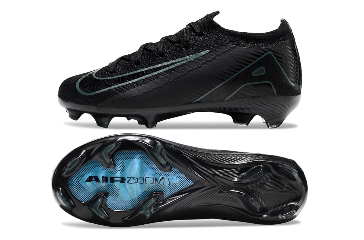 图片[5]-耐克刺客十六FG底30-35足球鞋，鞋面设计贴合脚型，鞋面材质兼顾轻质与韧性，能提供良好的包裹感。鞋底的鞋钉分布和形状设计多有助于球员在草地等足球场地更好地抓地和转向，不同的配色增加了个性化选择。足球鞋主要用于足球运动，能提升球员在场上的表现，帮助球员更灵活地奔跑、传球和射门 。-选品中心