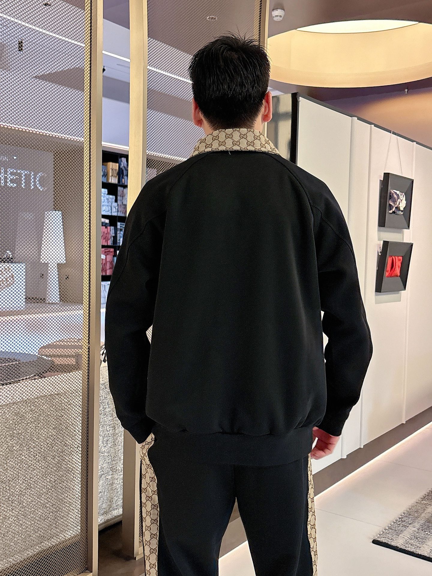 Gucci Men's Luxury Black Two-Piece Tracksuit - Autumn/Winter Collection 8 i1757880094617 7675 0 6