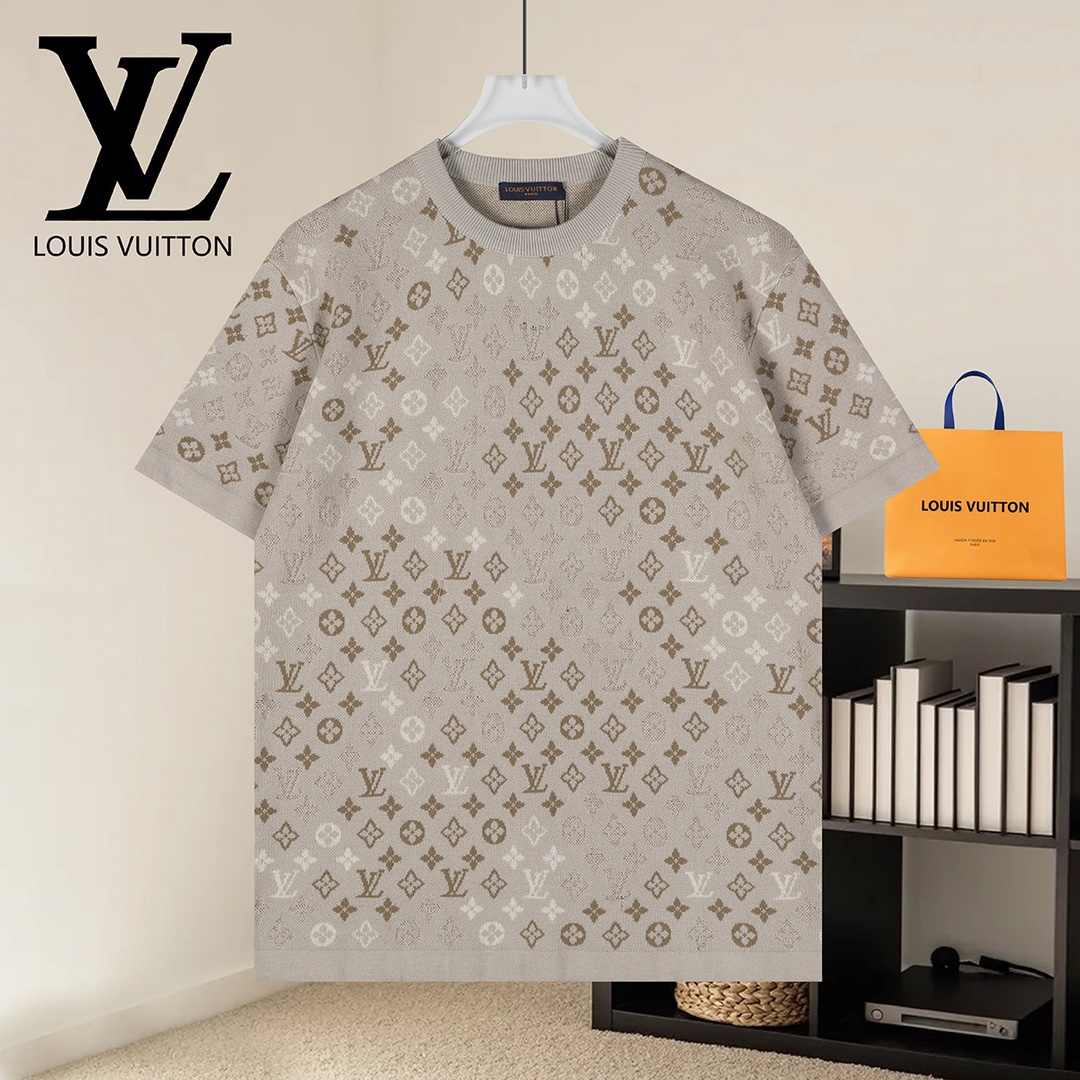 【Versión alta】 P105 (Envío al día siguiente) 1v jacquard de punto de manga corta. Tejido: 100% hilo de algodón, teñido …