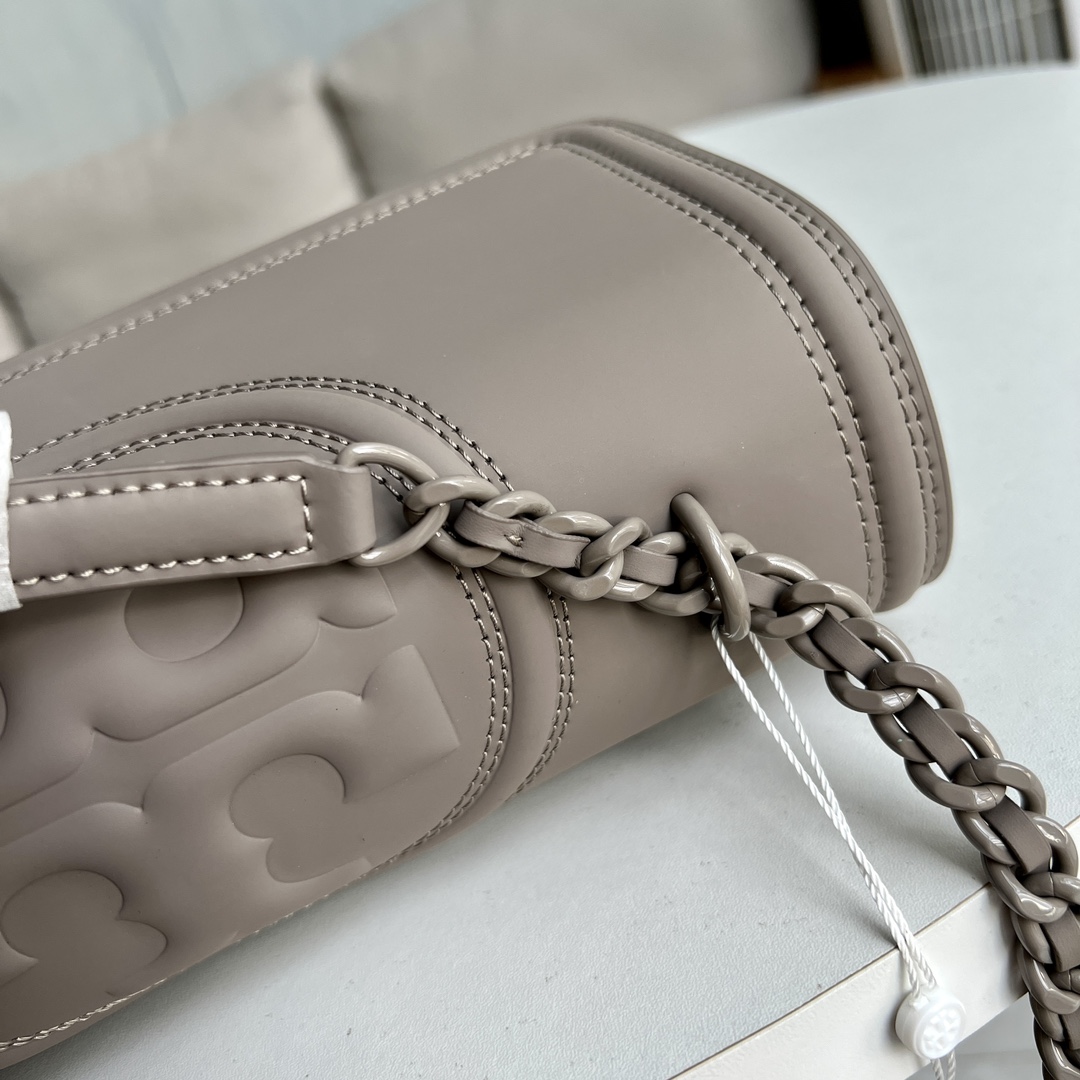 Tory Burch 82559 TB菱格哑光磨砂皮