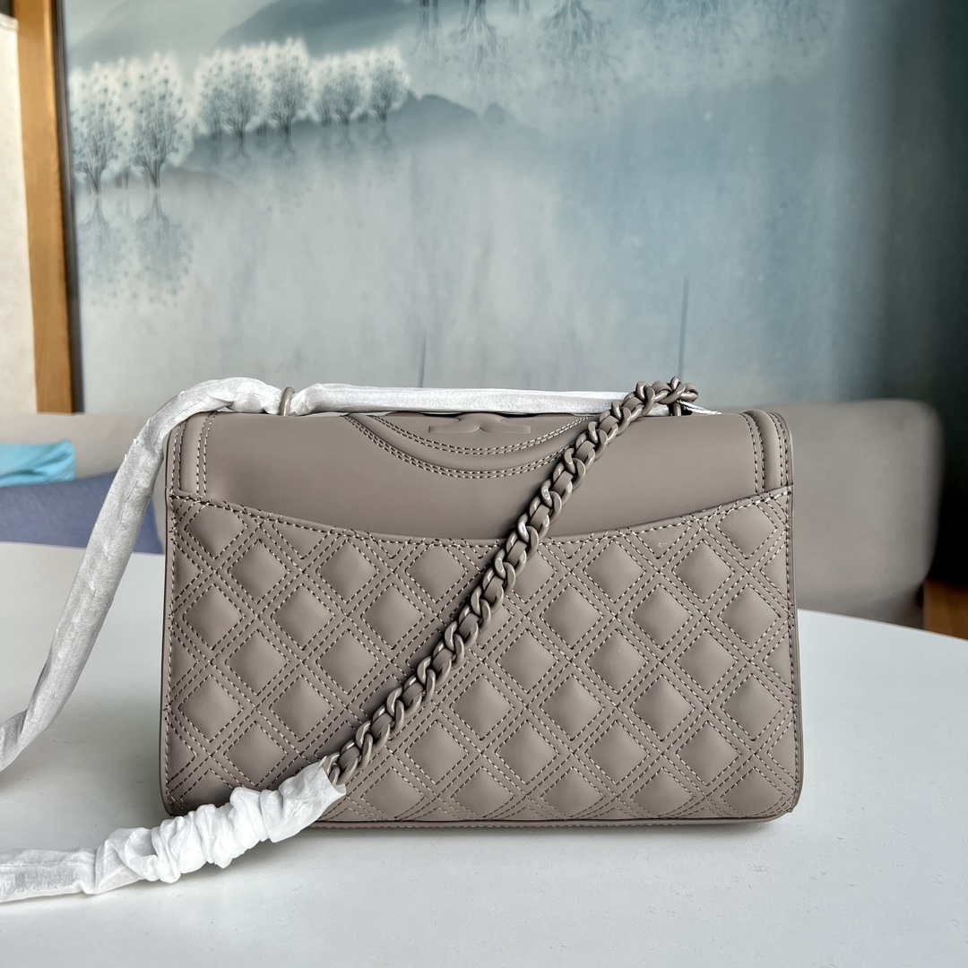 Tory Burch 82559 TB菱格哑光磨砂皮