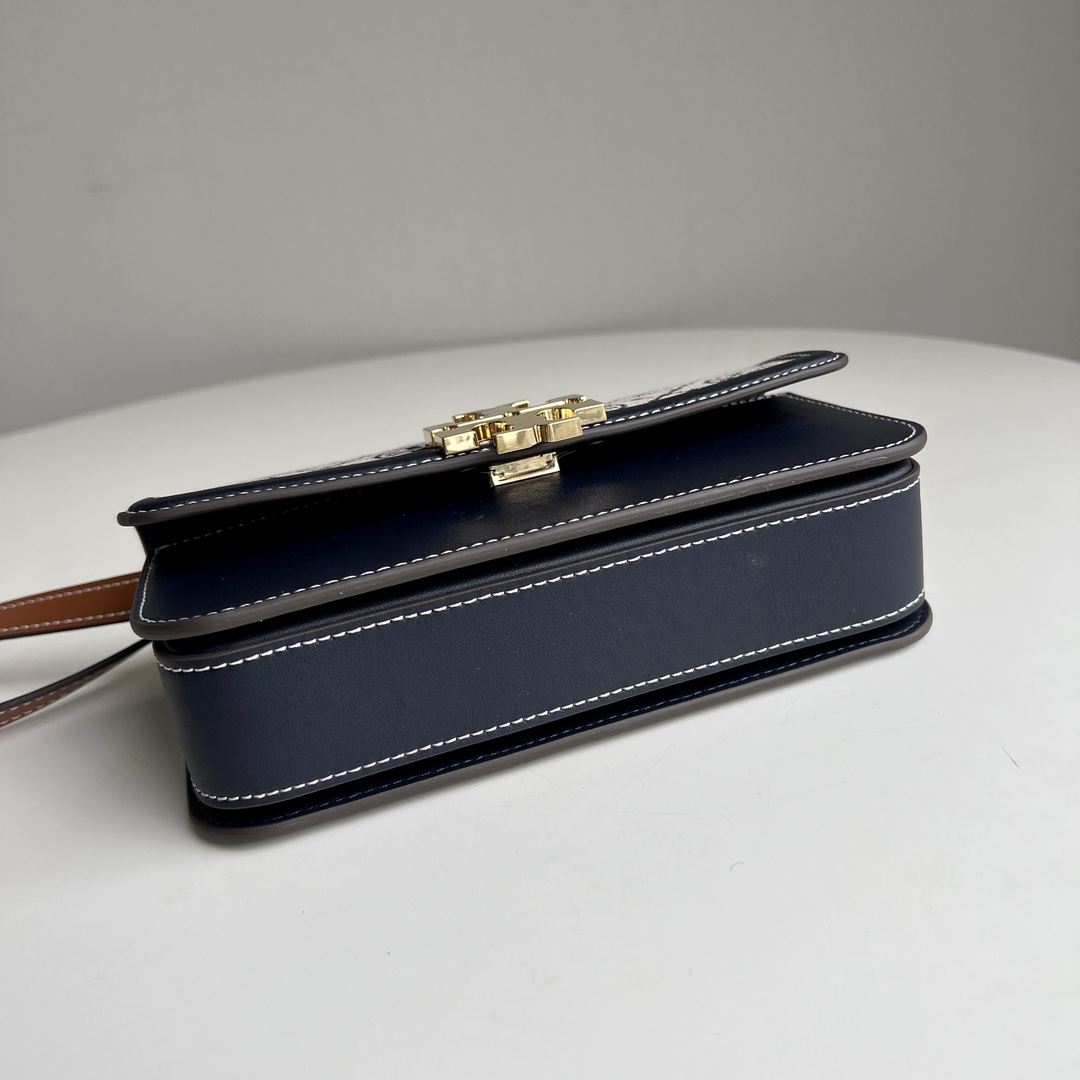 Tory Burch ～TB Eleanor新款迷你豆腐包 新版本 可调节肩带 纳帕牛皮面料 柔软舒适