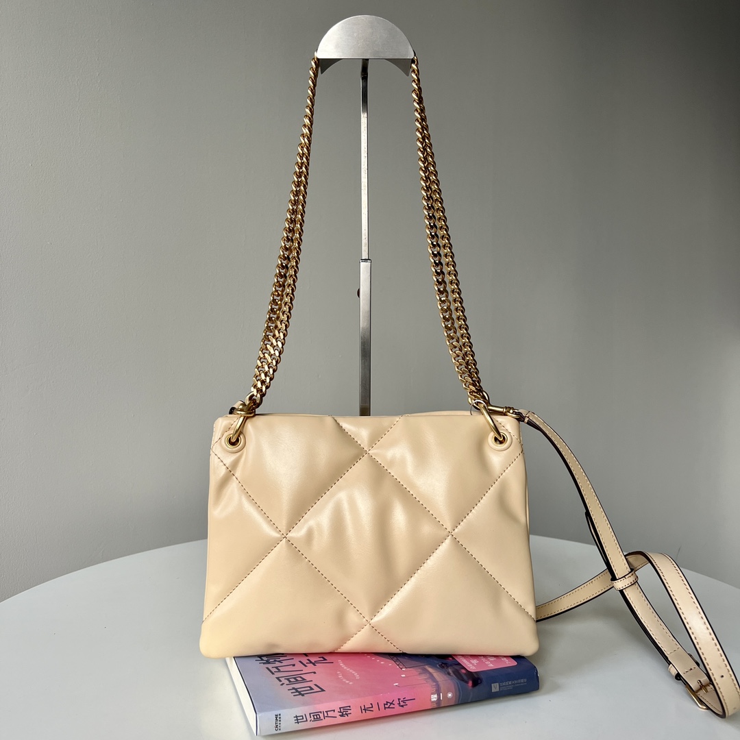 Tory Burch TORY BURCH 汤丽柏琦 KIRA 小号菱格纹链条肩背包女包