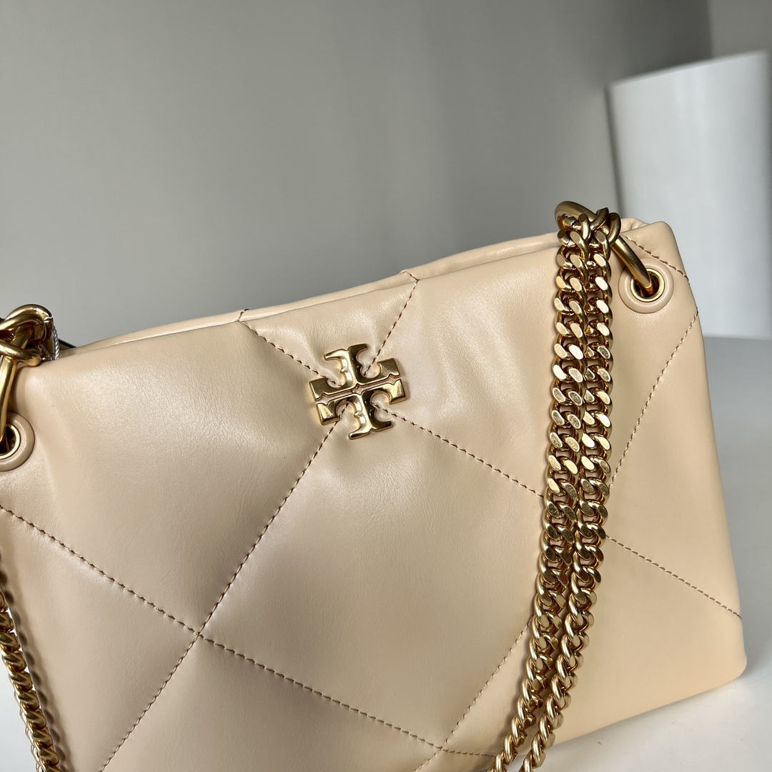 Tory Burch TORY BURCH 汤丽柏琦 KIRA 小号菱格纹链条肩背包女包