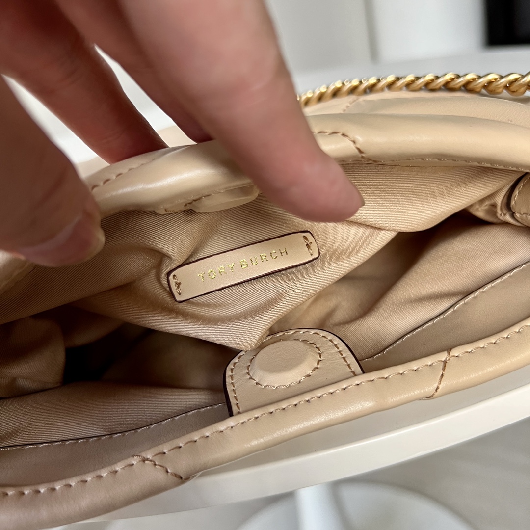 Tory Burch TORY BURCH 汤丽柏琦 KIRA 小号菱格纹链条肩背包女包