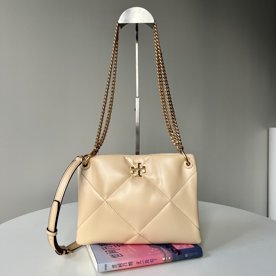 Tory Burch TORY BURCH 汤丽柏琦 KIRA 小号菱格纹链条肩背包女包