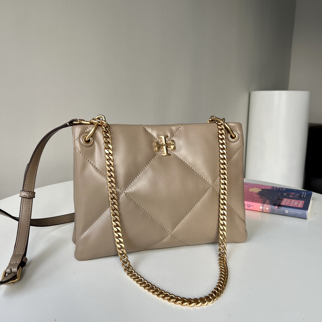 Tory Burch TORY BURCH 汤丽柏琦 KIRA 小号菱格纹链条肩背包女包