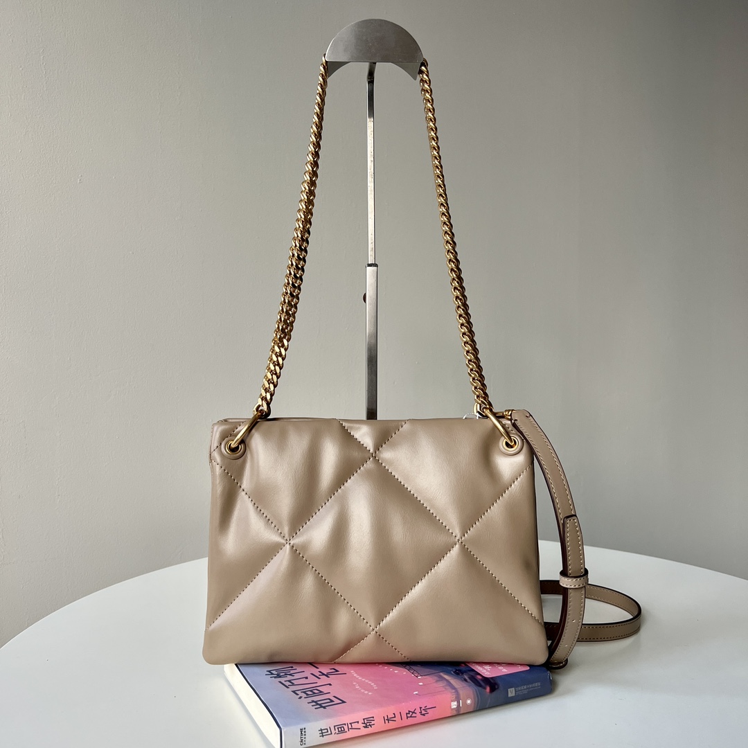 Tory Burch TORY BURCH 汤丽柏琦 KIRA 小号菱格纹链条肩背包女包
