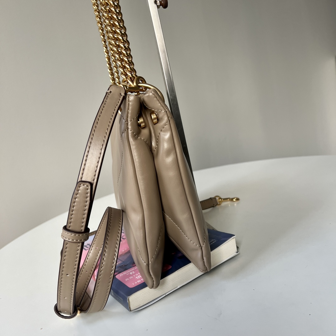 Tory Burch TORY BURCH 汤丽柏琦 KIRA 小号菱格纹链条肩背包女包