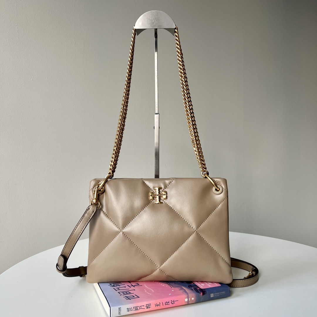 Tory Burch TORY BURCH 汤丽柏琦 KIRA 小号菱格纹链条肩背包女包