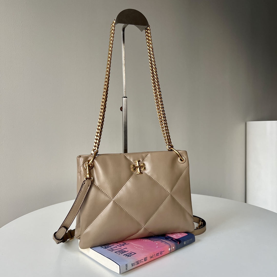 Tory Burch TORY BURCH 汤丽柏琦 KIRA 小号菱格纹链条肩背包女包
