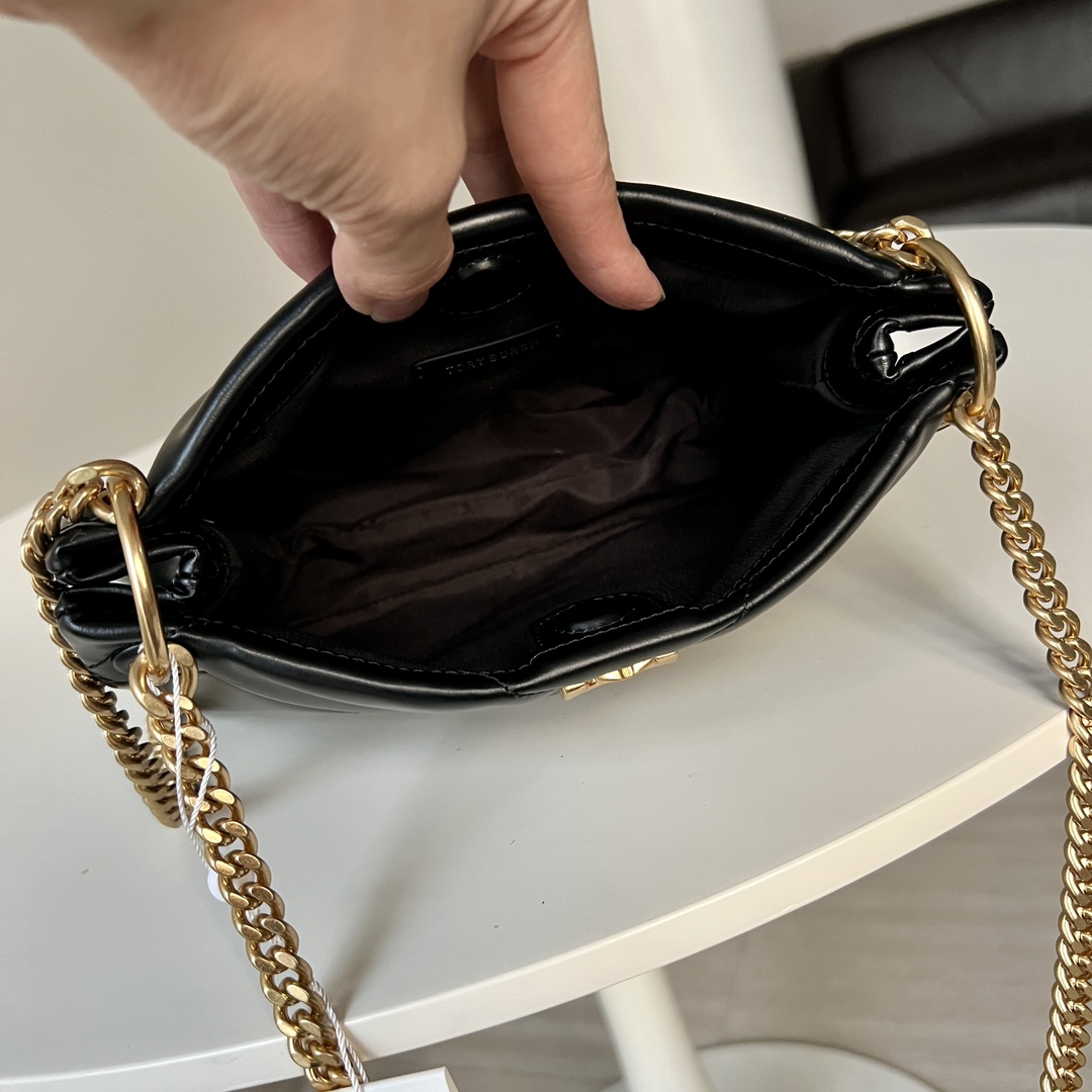 Tory Burch TORY BURCH 汤丽柏琦 KIRA 小号菱格纹链条肩背包女包