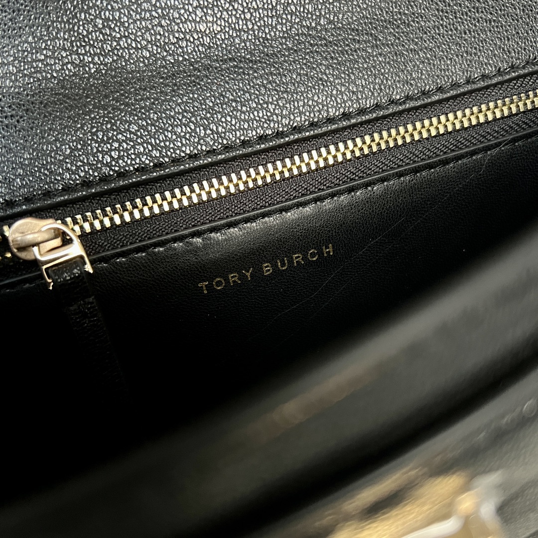 Tory Burch TORY BURCH 汤丽柏琦 Willa小香风菱格链条包简约款 山羊皮质 这种皮质比较耐磨哦
