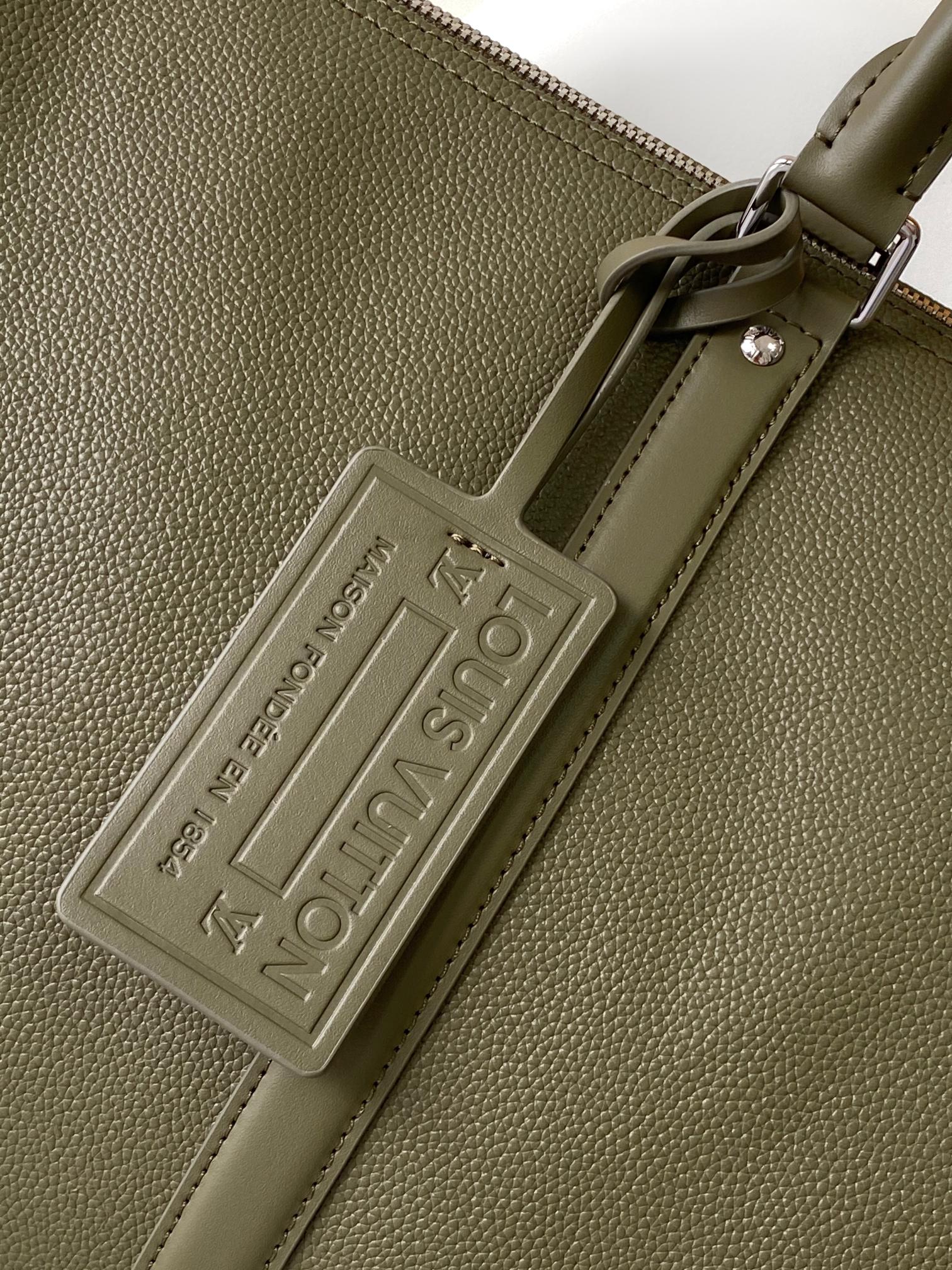 Louis Vuitton Keepall Bandoulière 50 Monogram Olive Green Travel Bag 6 a1750872286854 1600