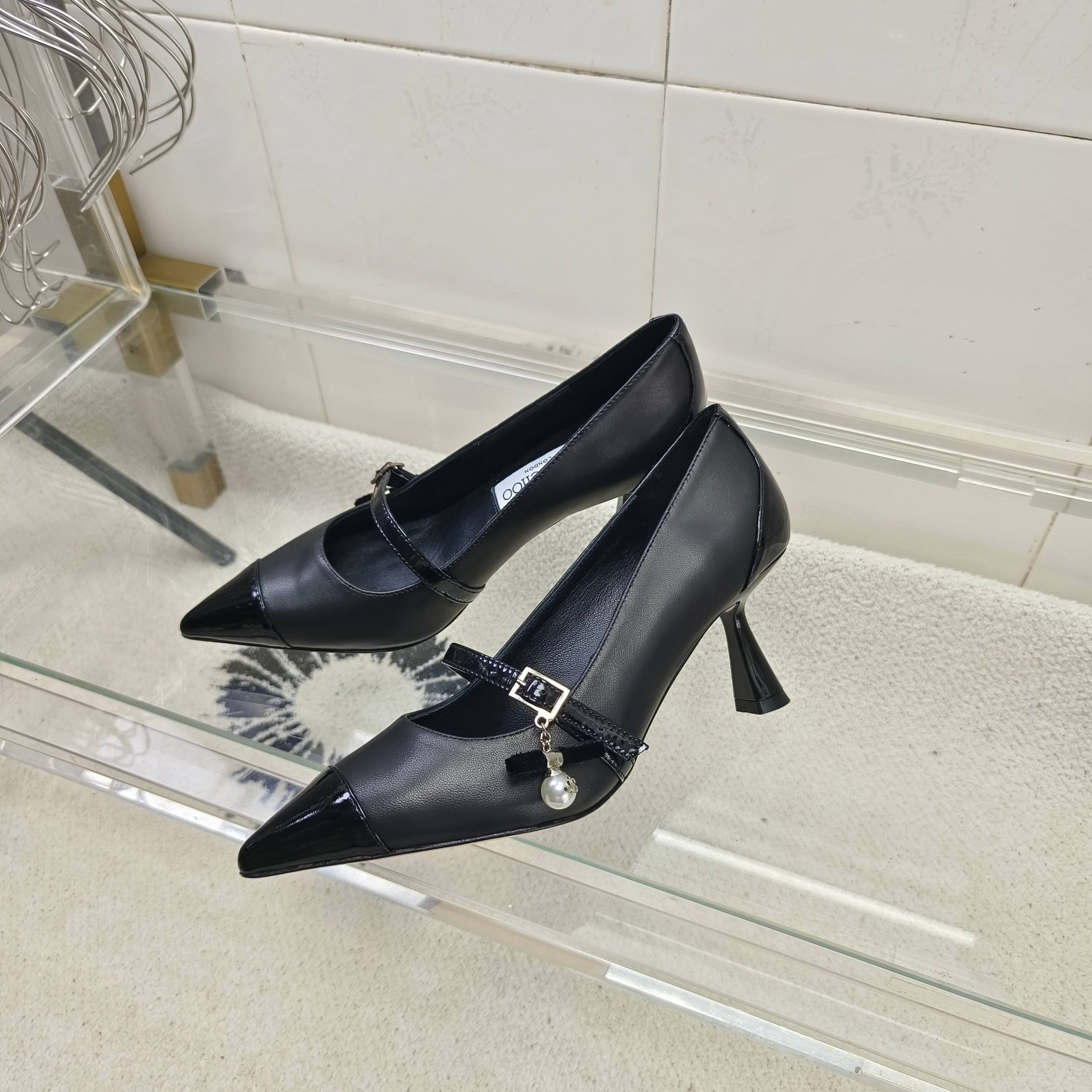 Jimmy Choo Classic Luxury Leather Shoe Loafer Ref.2D71DA3D 3