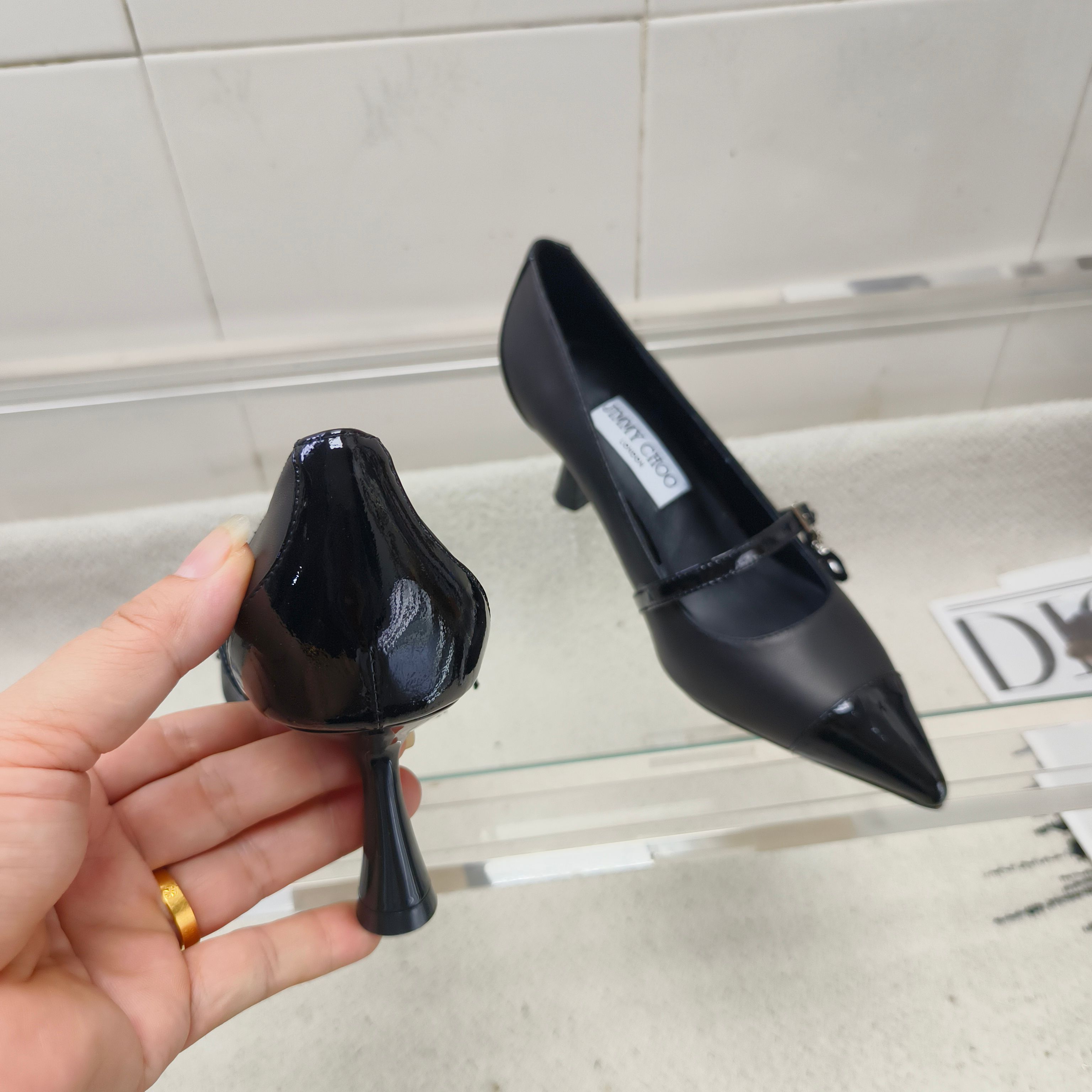Jimmy Choo Classic Luxury Leather Shoe Loafer Ref.2D71DA3D 7