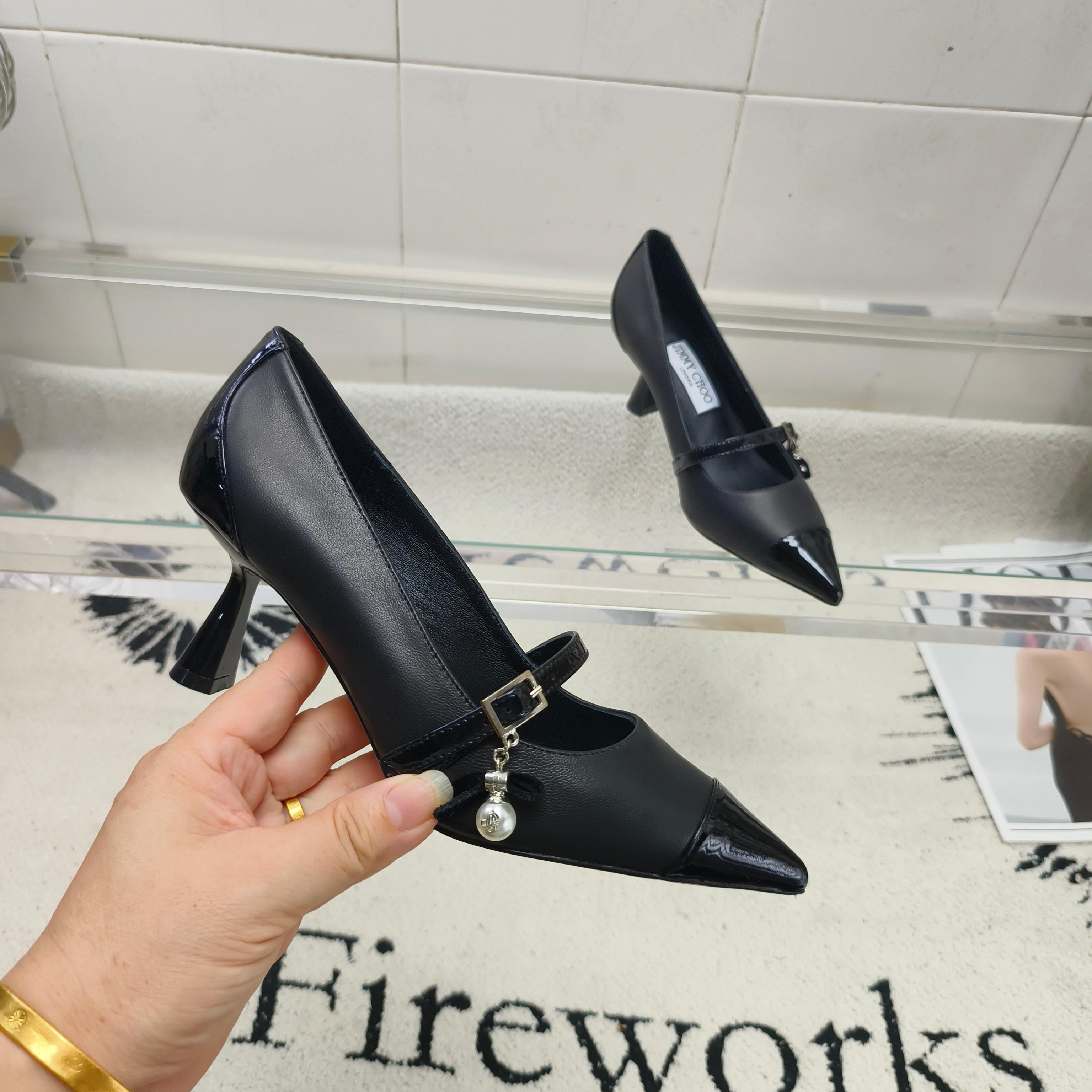 Jimmy Choo Classic Luxury Leather Shoe Loafer Ref.2D71DA3D 6