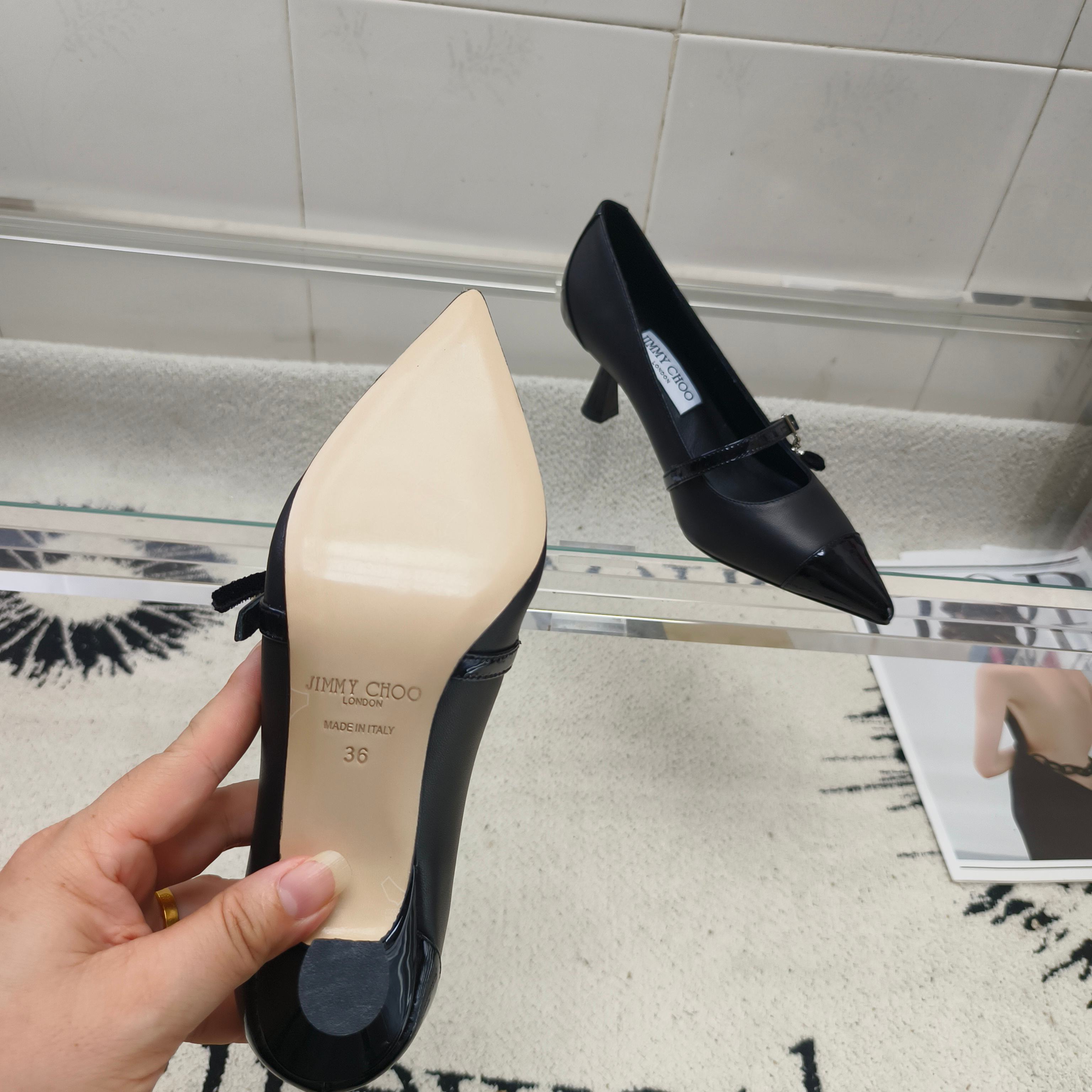 Jimmy Choo Classic Luxury Leather Shoe Loafer Ref.2D71DA3D 9