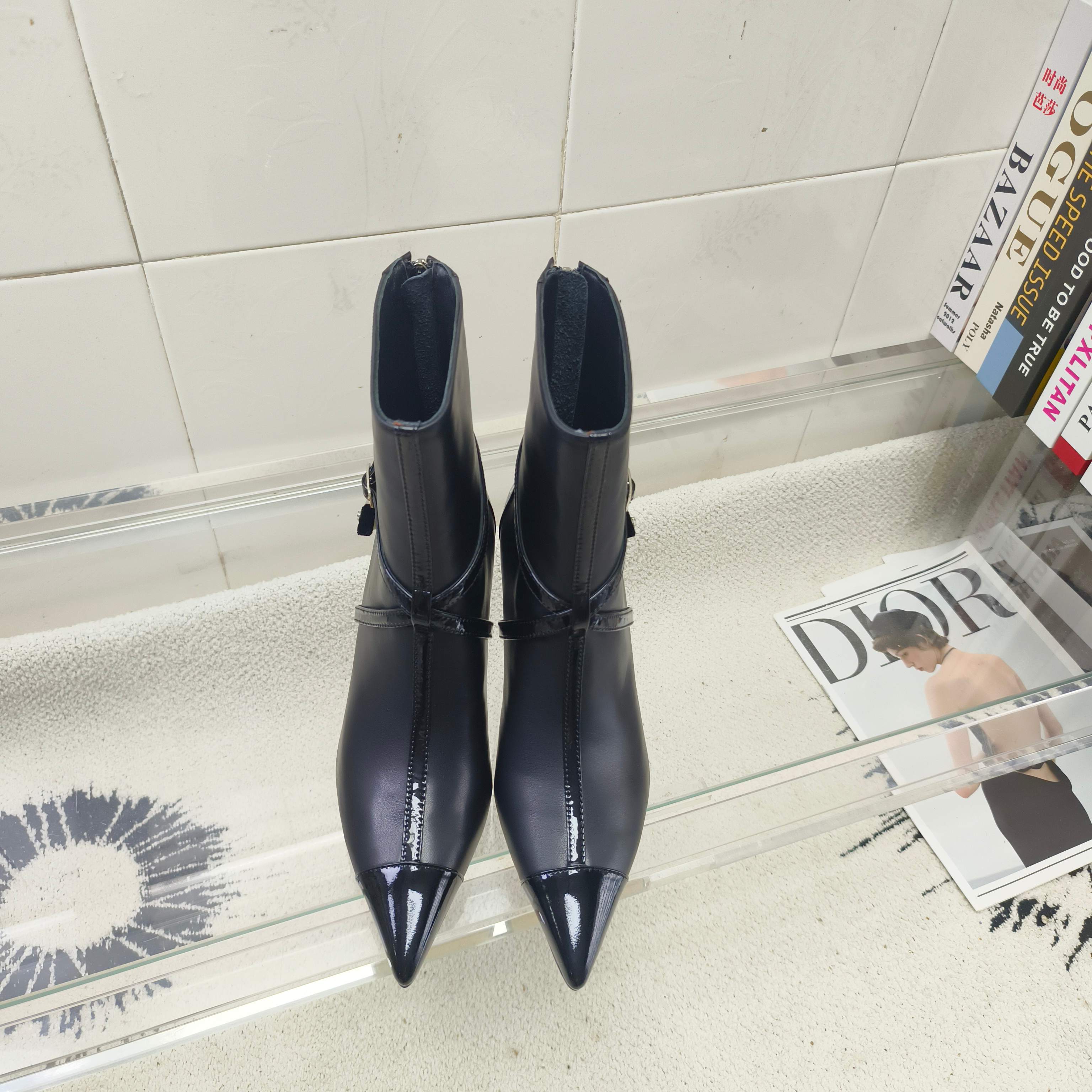 Jimmy Choo Haute Couture Classic Luxury Leather Shoe Loafer Shoes 6