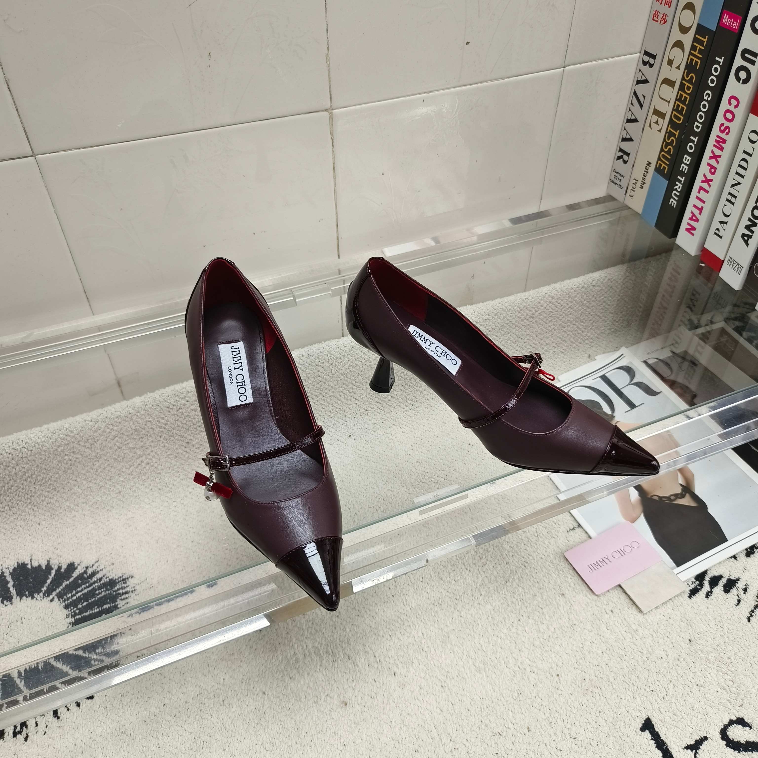 Jimmy Choo Classic Luxury Leather Shoe Loafer Ref.67E6E2C9 8