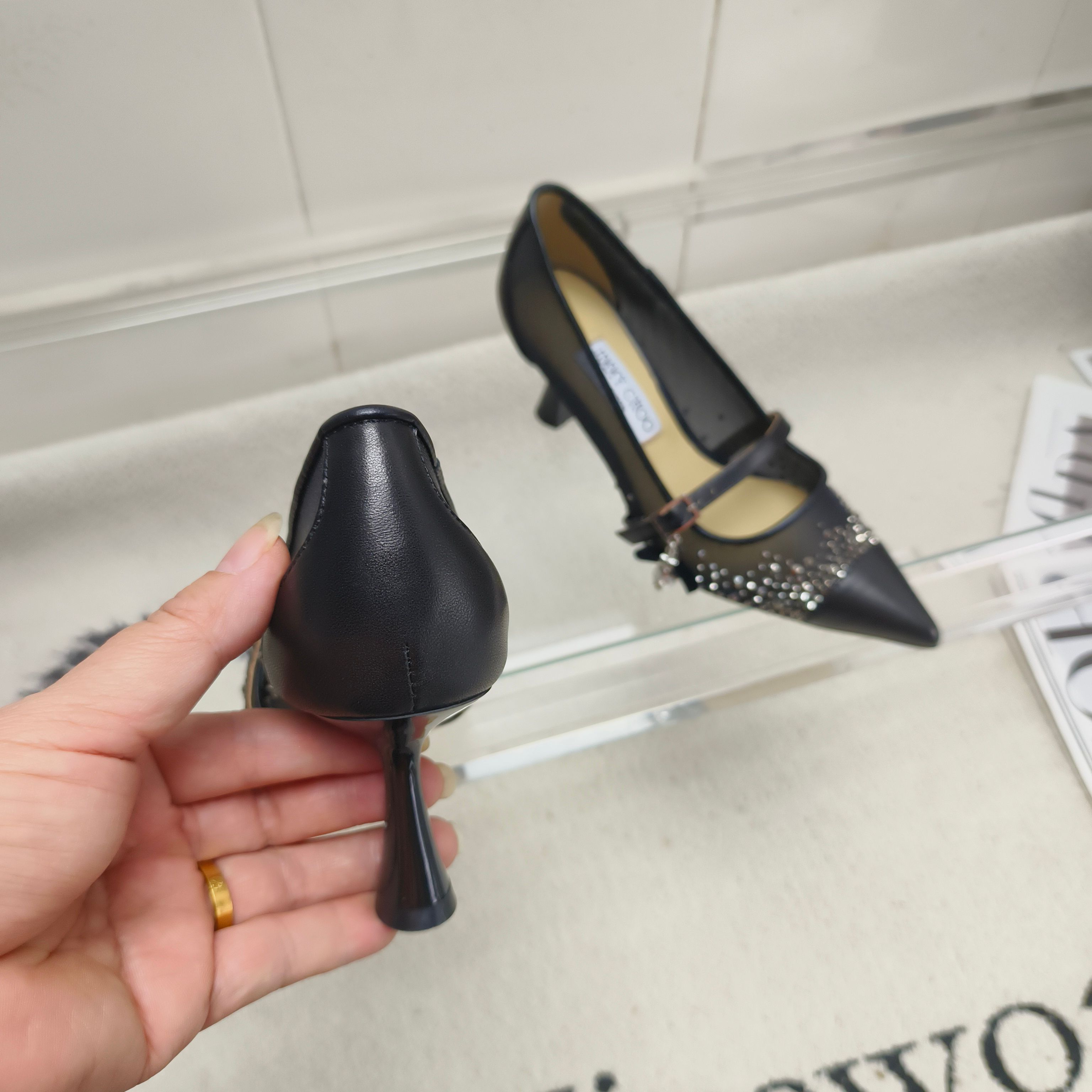 吉米周 Jimmy Choo 高定典藏经典高奢皮鞋女鞋男鞋 #79A86F24 7