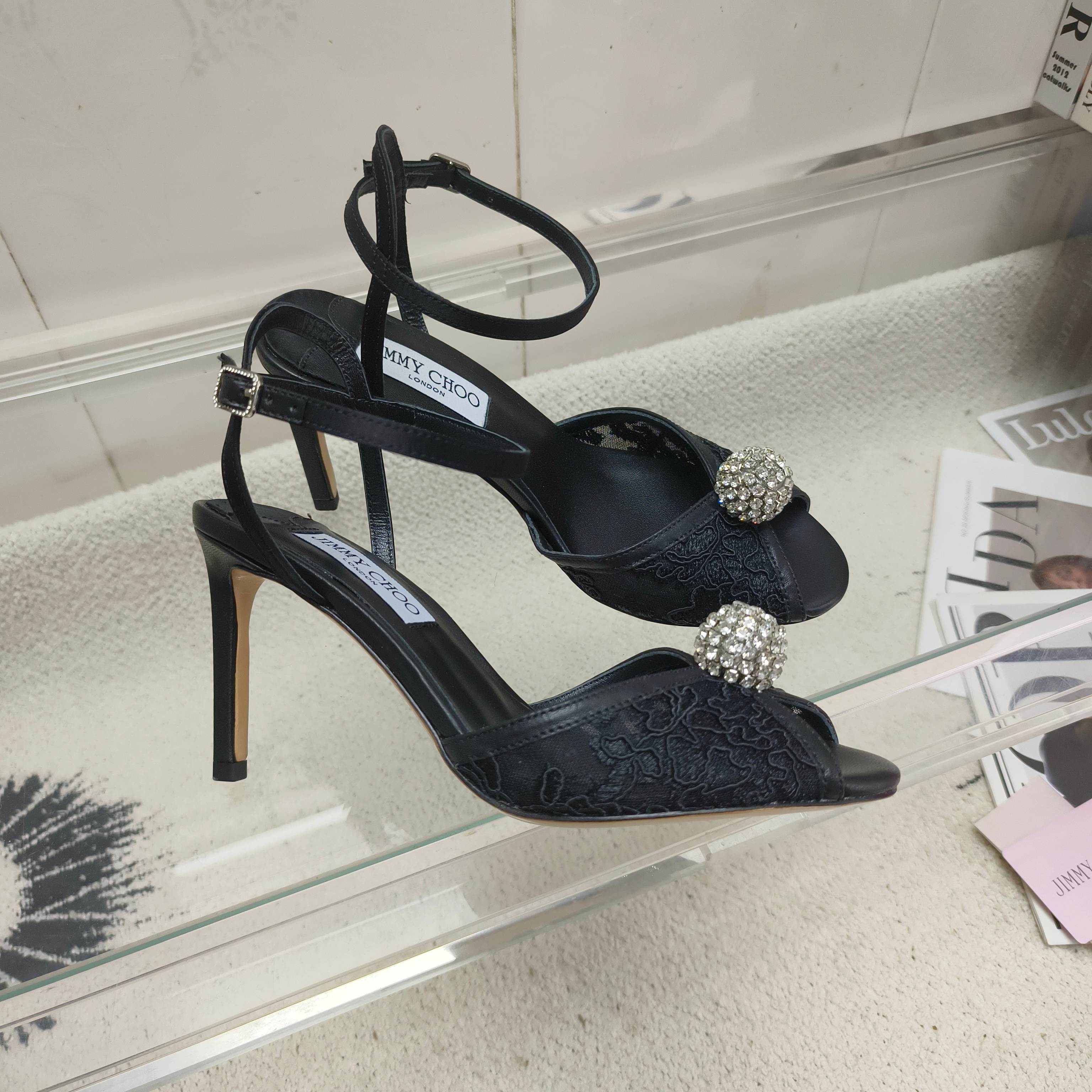 吉米周 Jimmy Choo 经典高奢皮鞋鞋履高跟鞋 #E62220A4 3