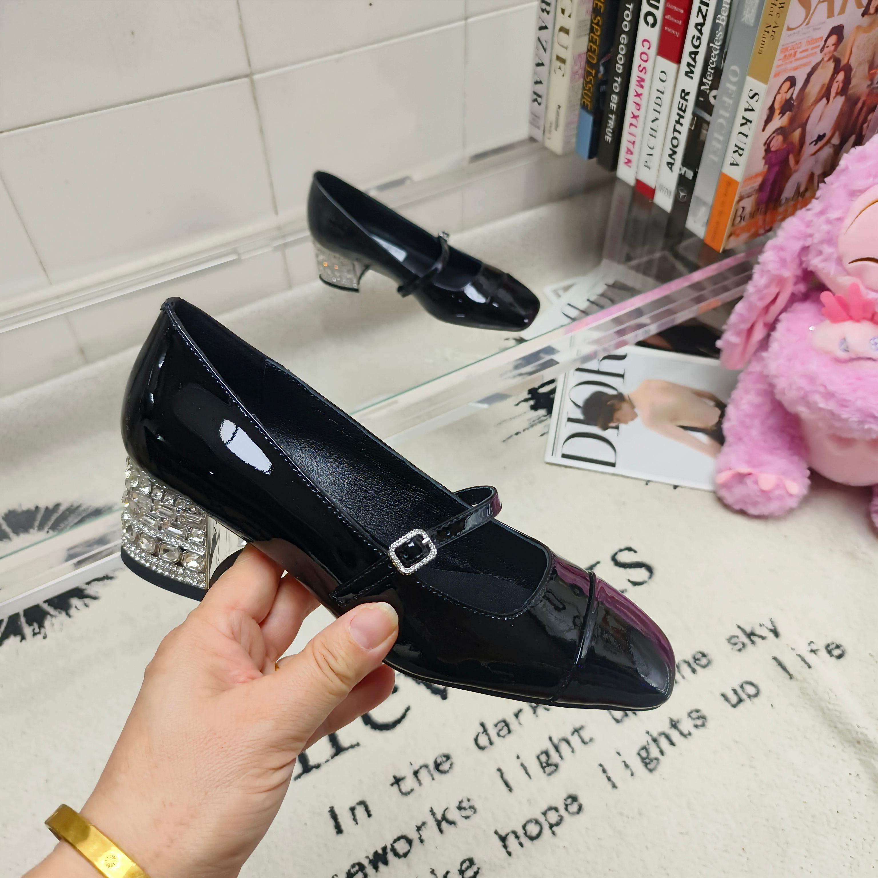 吉米周 Jimmy Choo 经典高奢皮鞋鞋履 #T7QQ 5