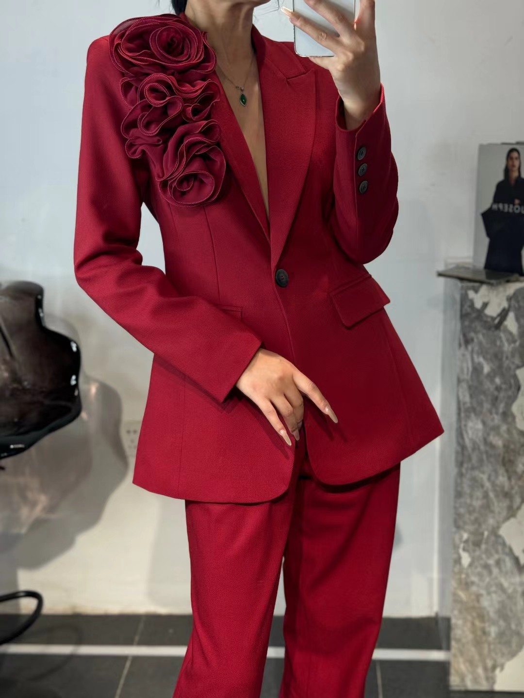 2024 Fall/Winter Women’s Clothes: High-Quality Wool Suits, Versatile Styles, Sizes SMLXL