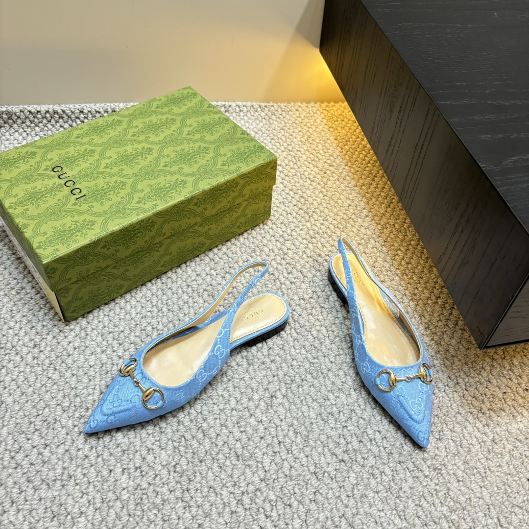 GUCCI 25S Nouveautés Printemps-Été Chaussures à talon en bambou Sandales à talon avec bride arrière Talons hauts Cuir verni importé + doublure en agneau