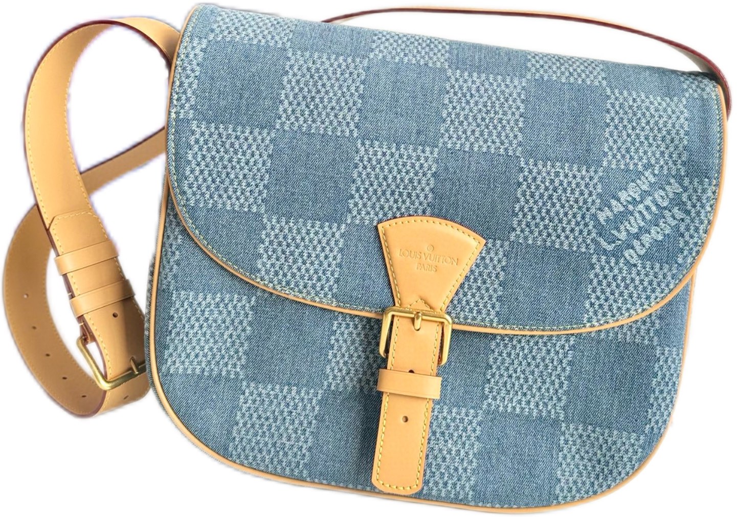 Louis Vuitton LV Montsouris Buy Messenger Bags Shop Designer Replica
 Canvas Cotton Denim N40743