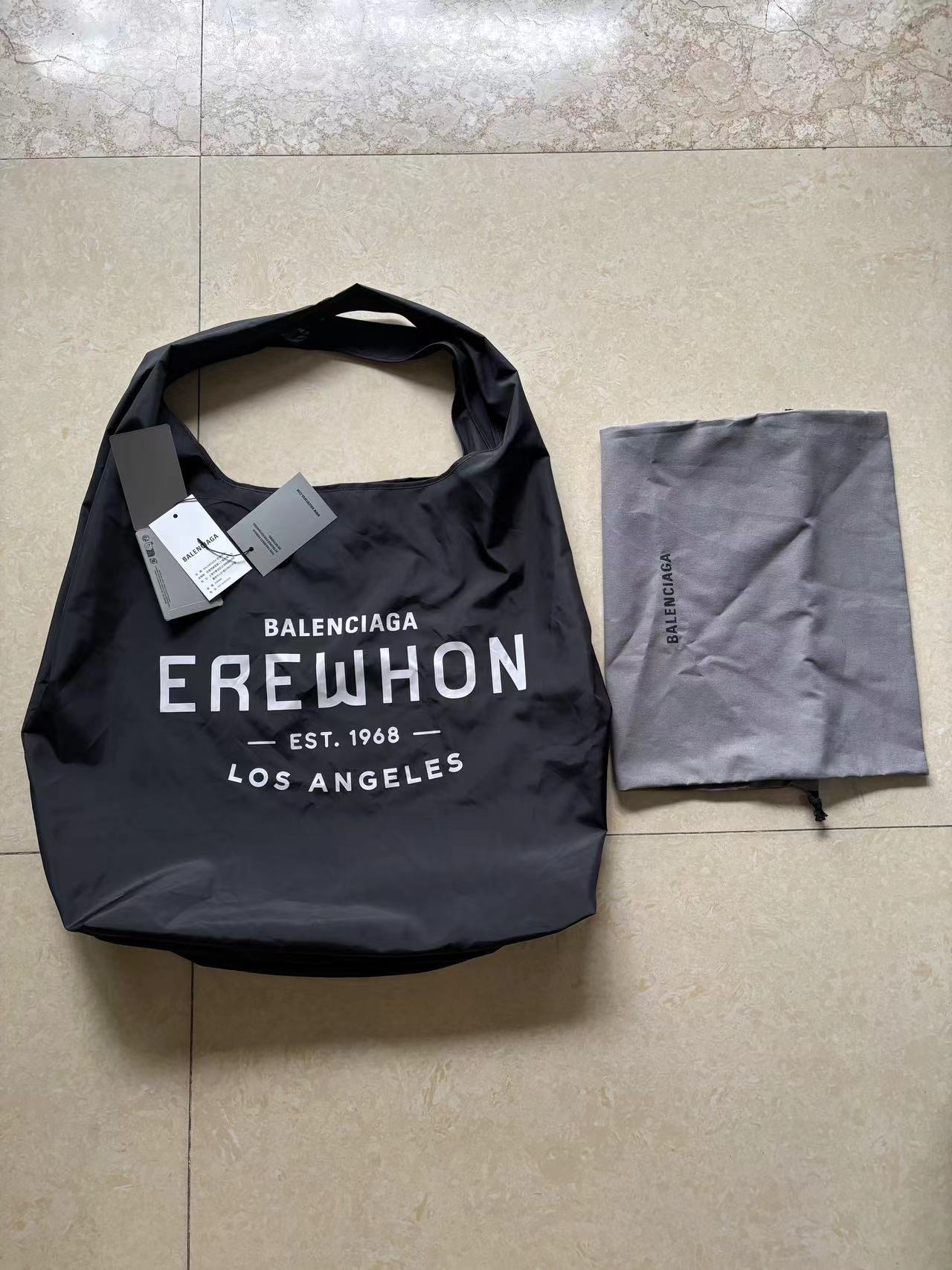 Balenciaga/巴黎世家 LA超市限定 erewhon 尼龙购物袋（现货）