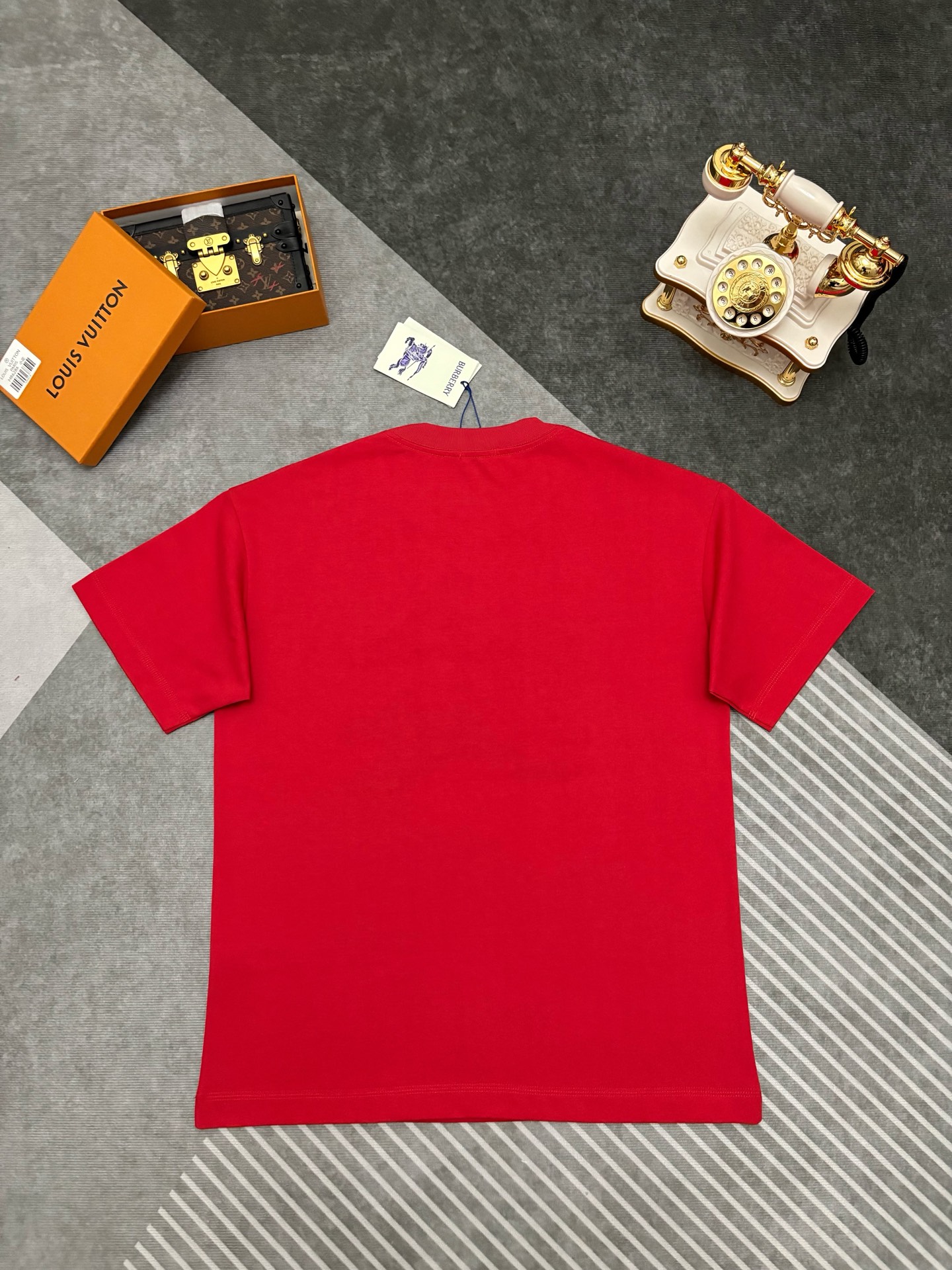 Burberry BBR BURBERRY 巴宝莉刺绣棉质短袖T恤