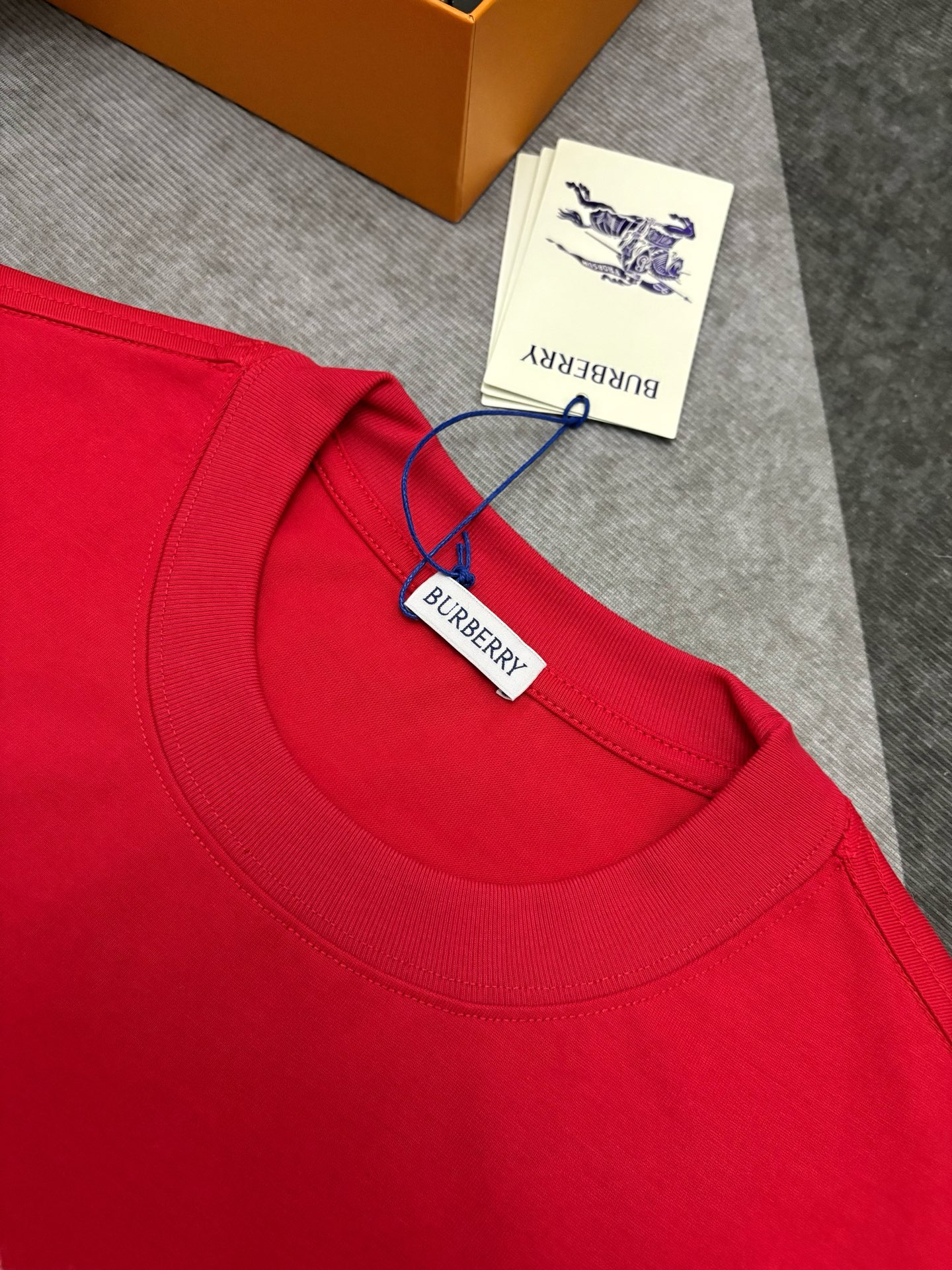 Burberry BBR BURBERRY 巴宝莉刺绣棉质短袖T恤