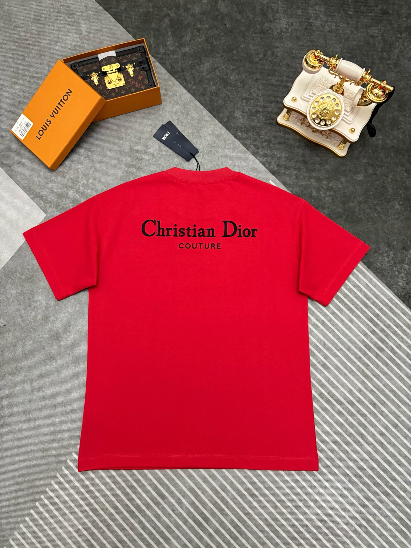 Dior Dior 迪奥 马年限定刺绣双纱棉短袖T恤