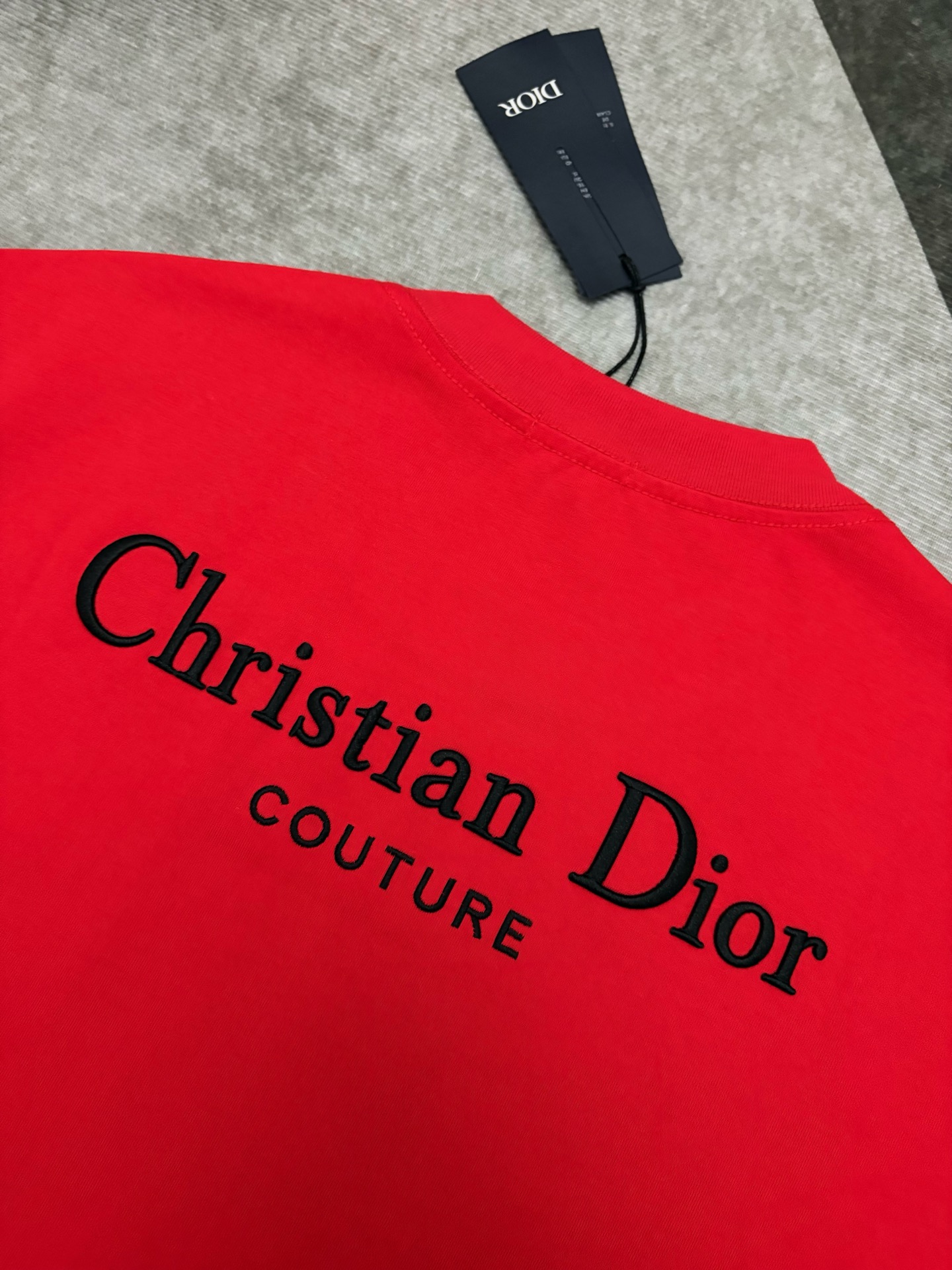 Dior Dior 迪奥 马年限定刺绣双纱棉短袖T恤