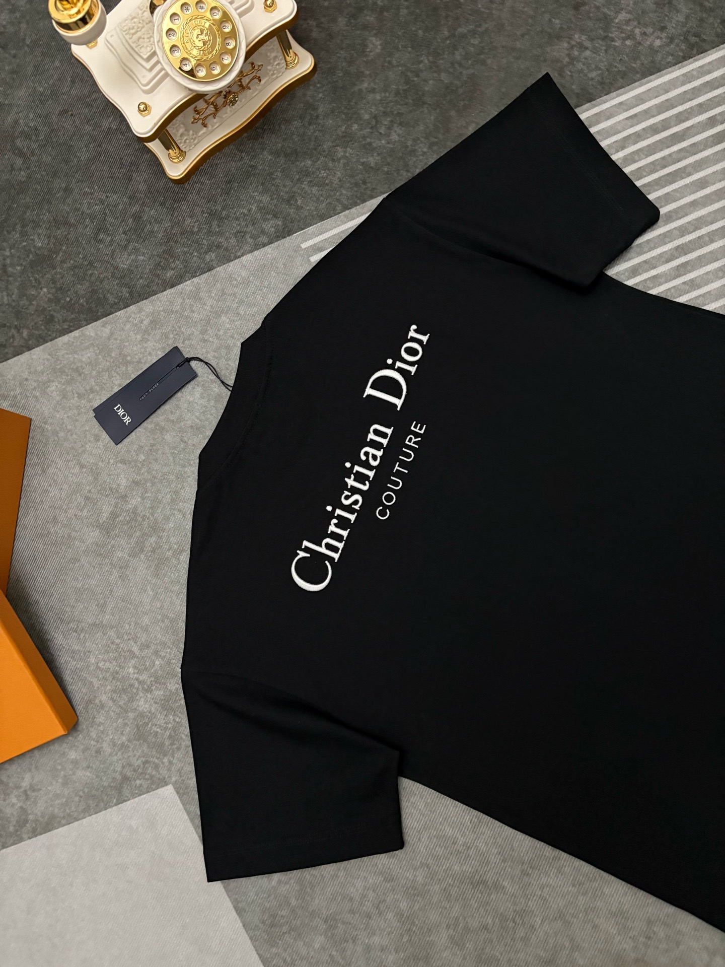 Dior Dior 迪奥 马年限定刺绣双纱棉短袖T恤