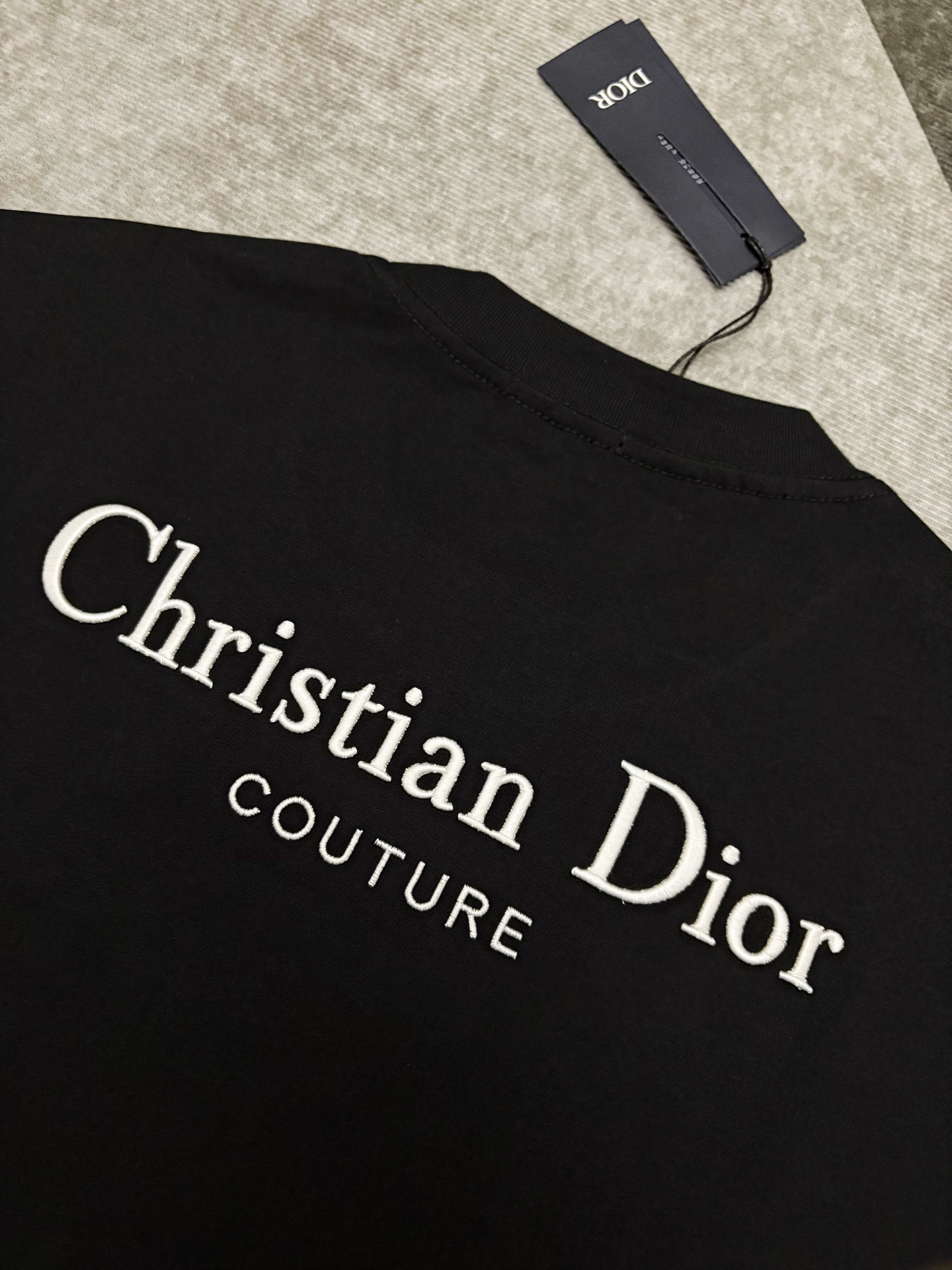 Dior Dior 迪奥 马年限定刺绣双纱棉短袖T恤