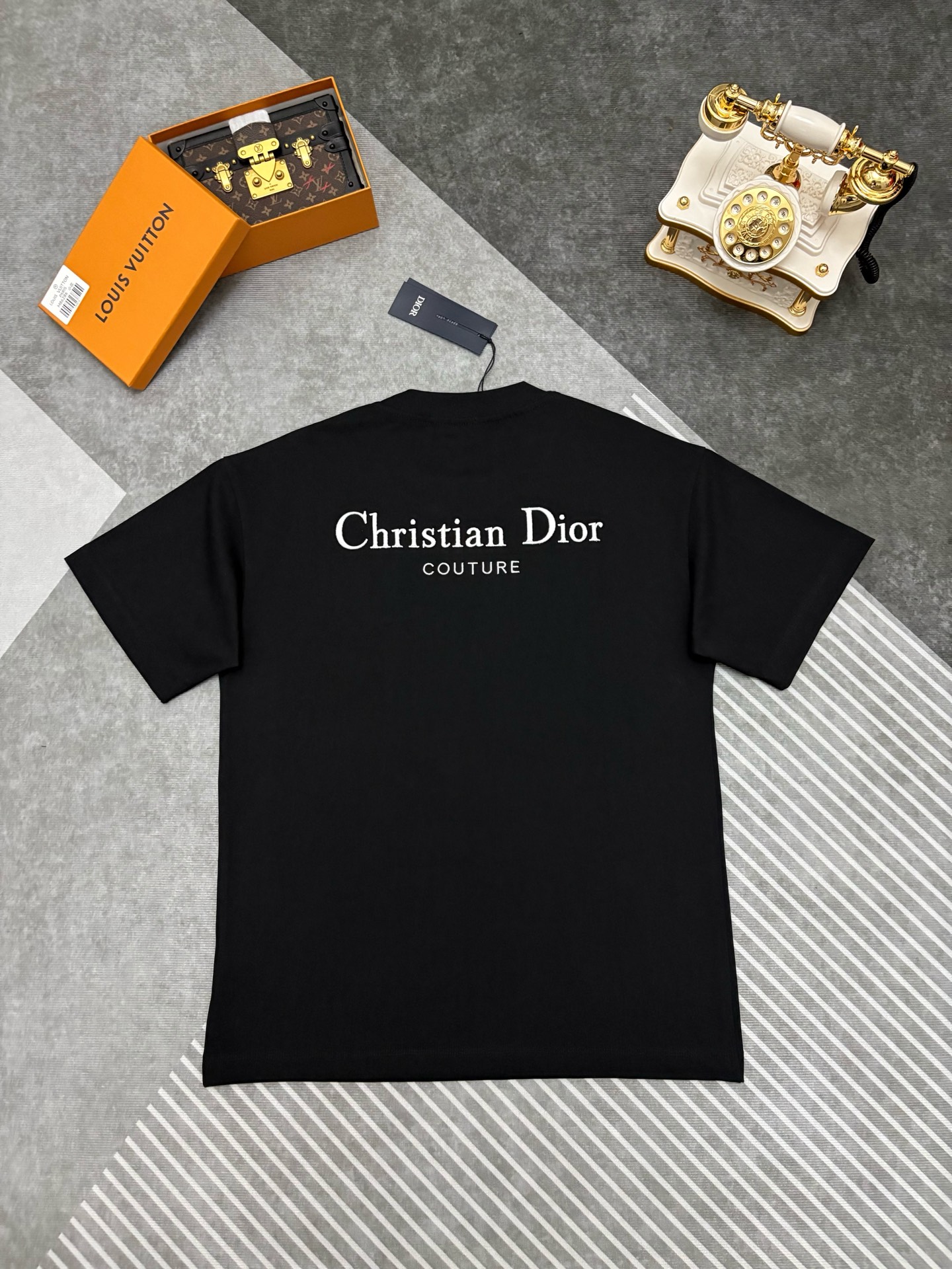 Dior Dior 迪奥 马年限定刺绣双纱棉短袖T恤