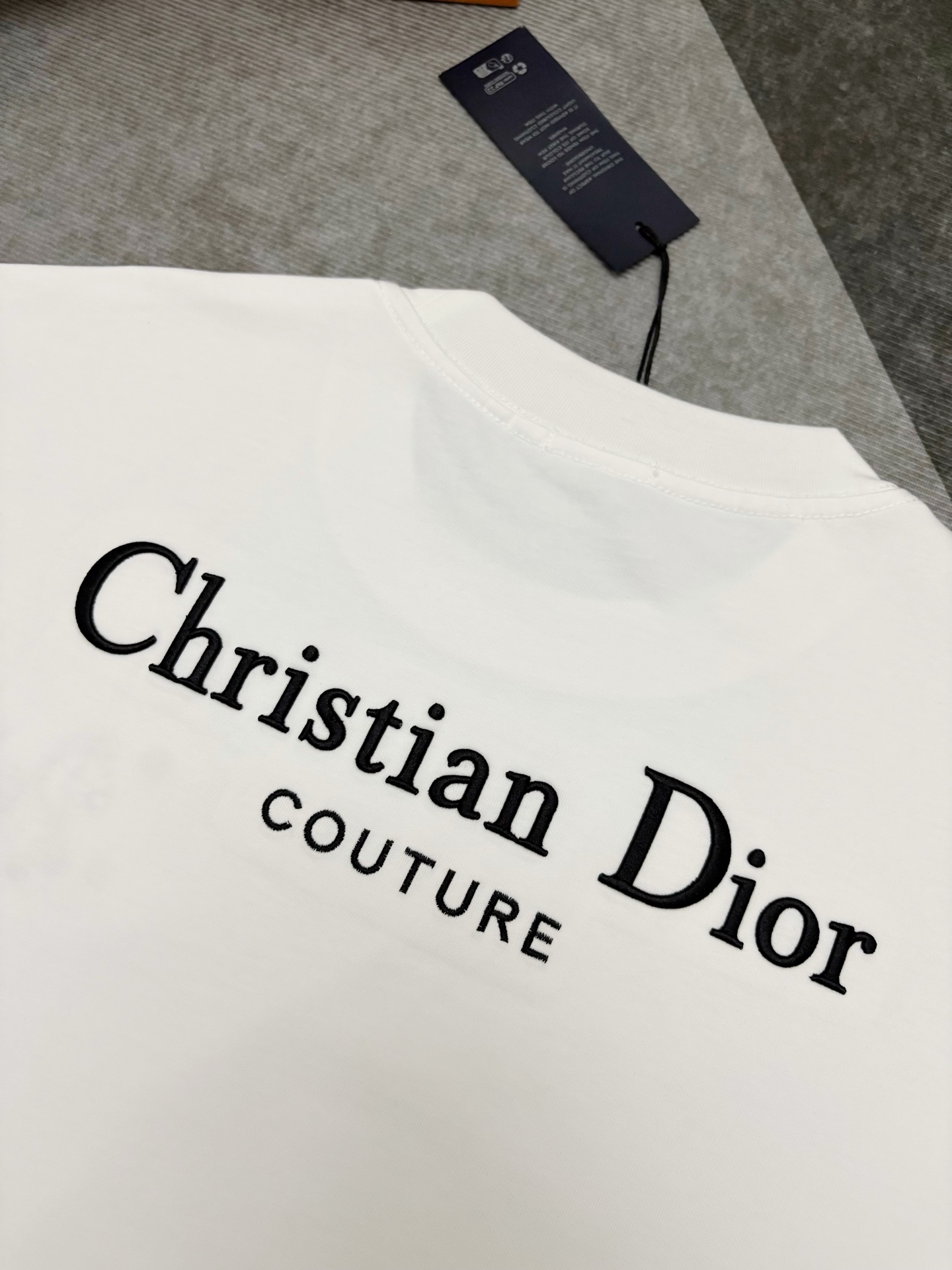 Dior Dior 迪奥 马年限定刺绣双纱棉短袖T恤