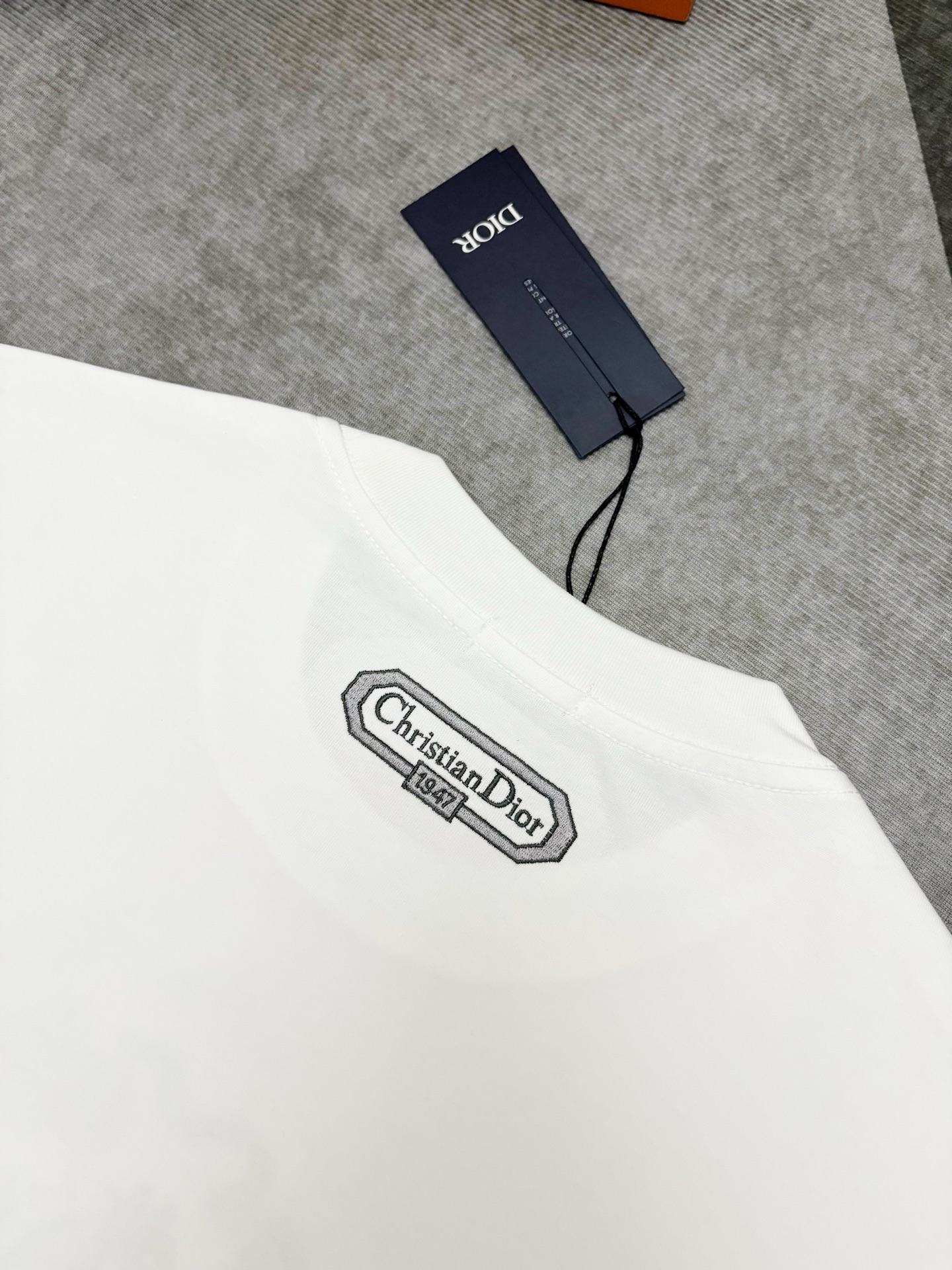 Dior Dior 迪奥 马年限定刺绣双纱棉短袖T恤