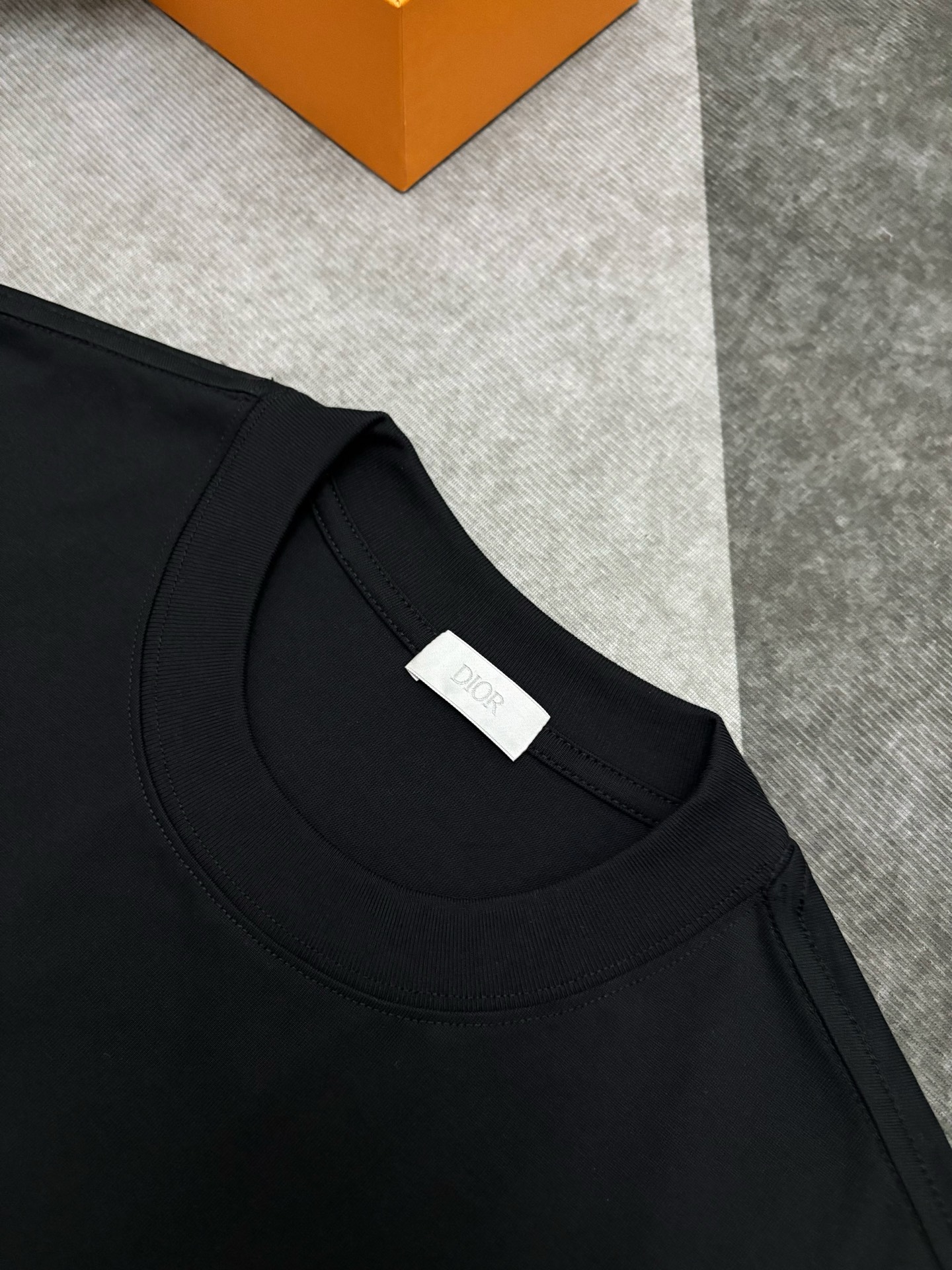 Dior Dior 迪奥 满印CD刺绣双纱棉短袖T恤