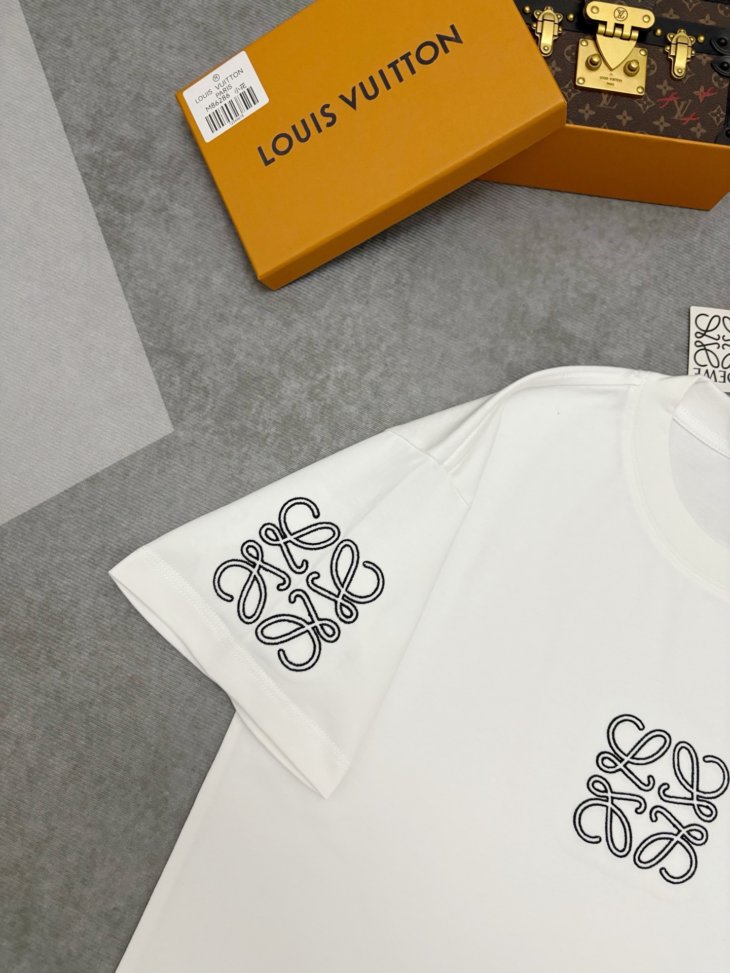 Loewe LOEWE 罗意威刺绣棉质短袖T恤