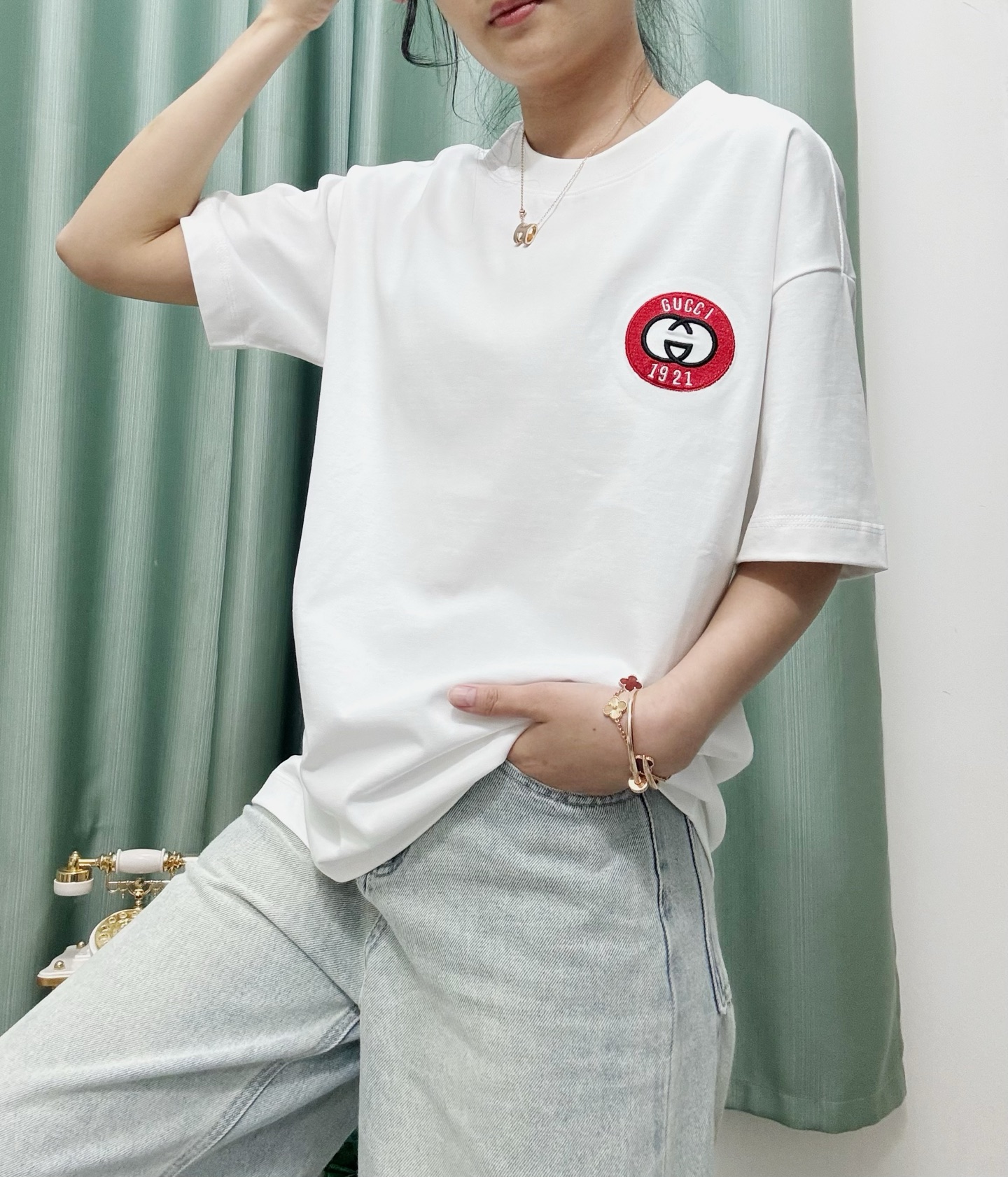 白色实拍上身参考、男女同款